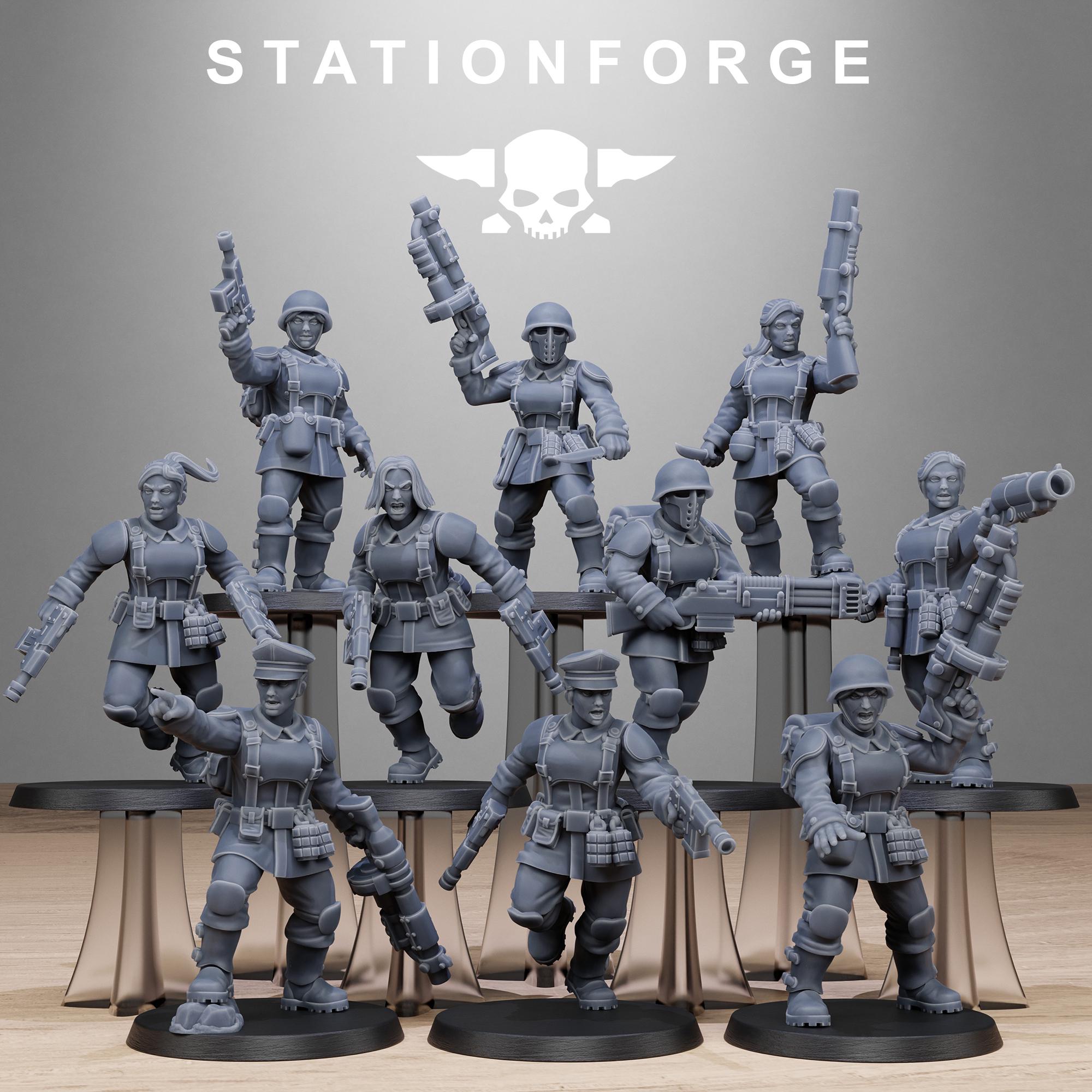 FreeGuard Sisters - in 12k - by Station Forge