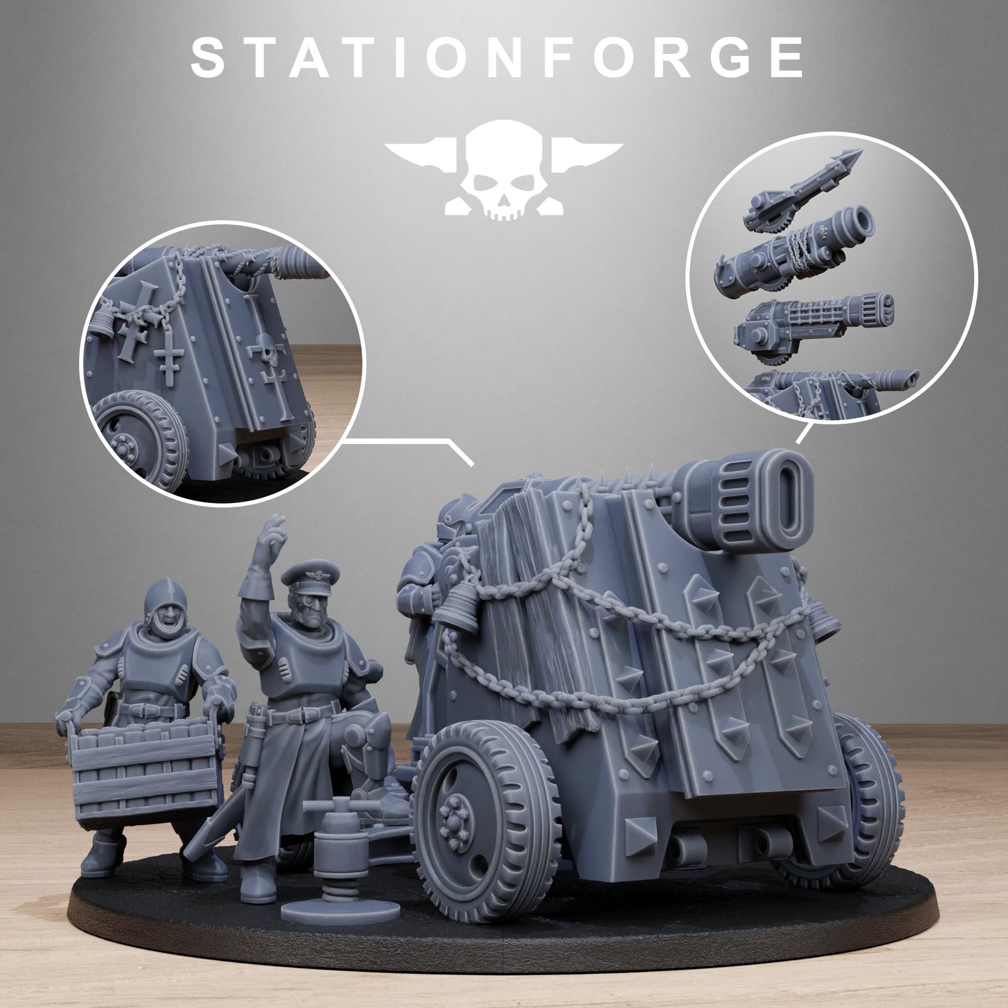RoyalGuard Light Artillery- in 12k -  by Station Forge