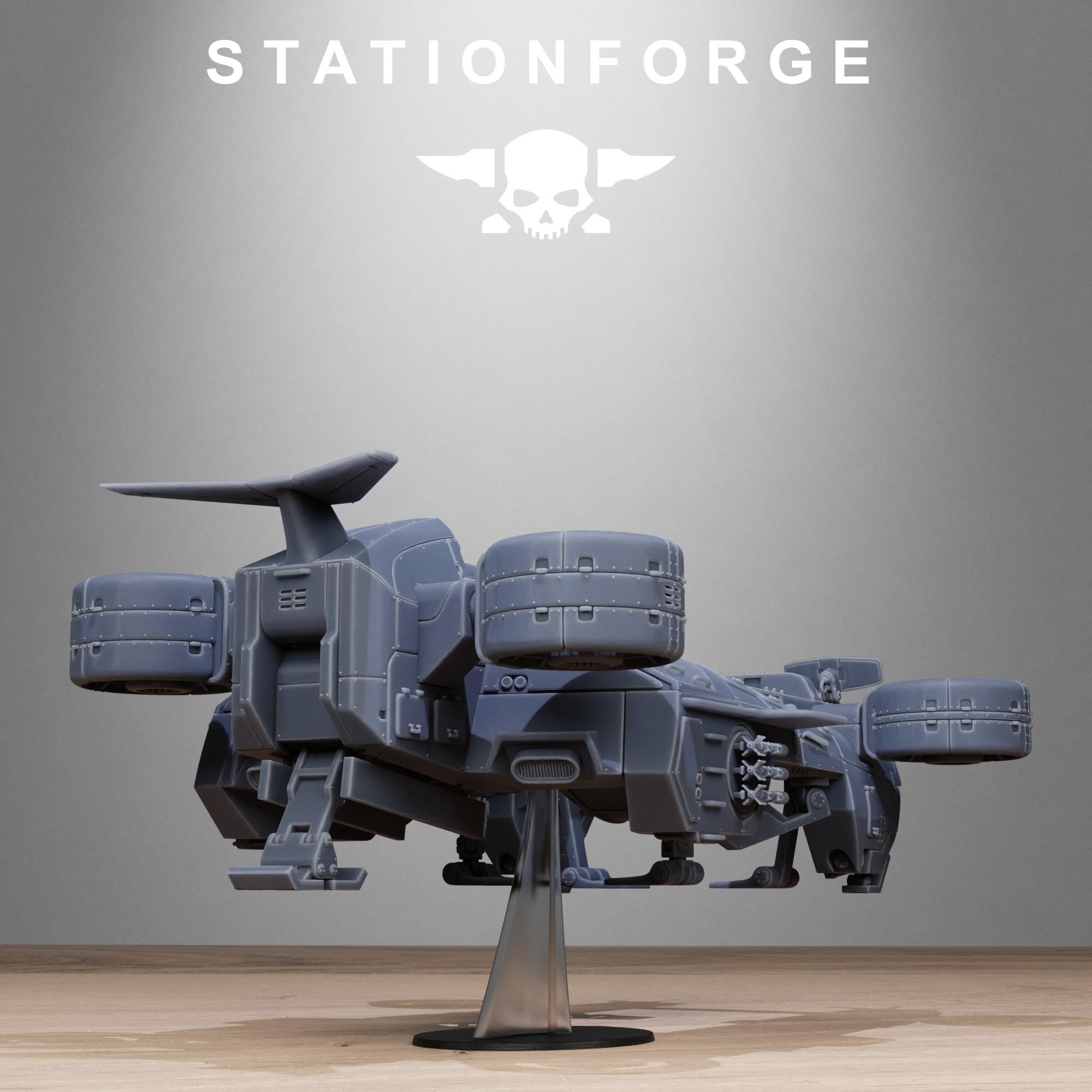 FreeGuard Skycrane - in 12k -  by Station Forge