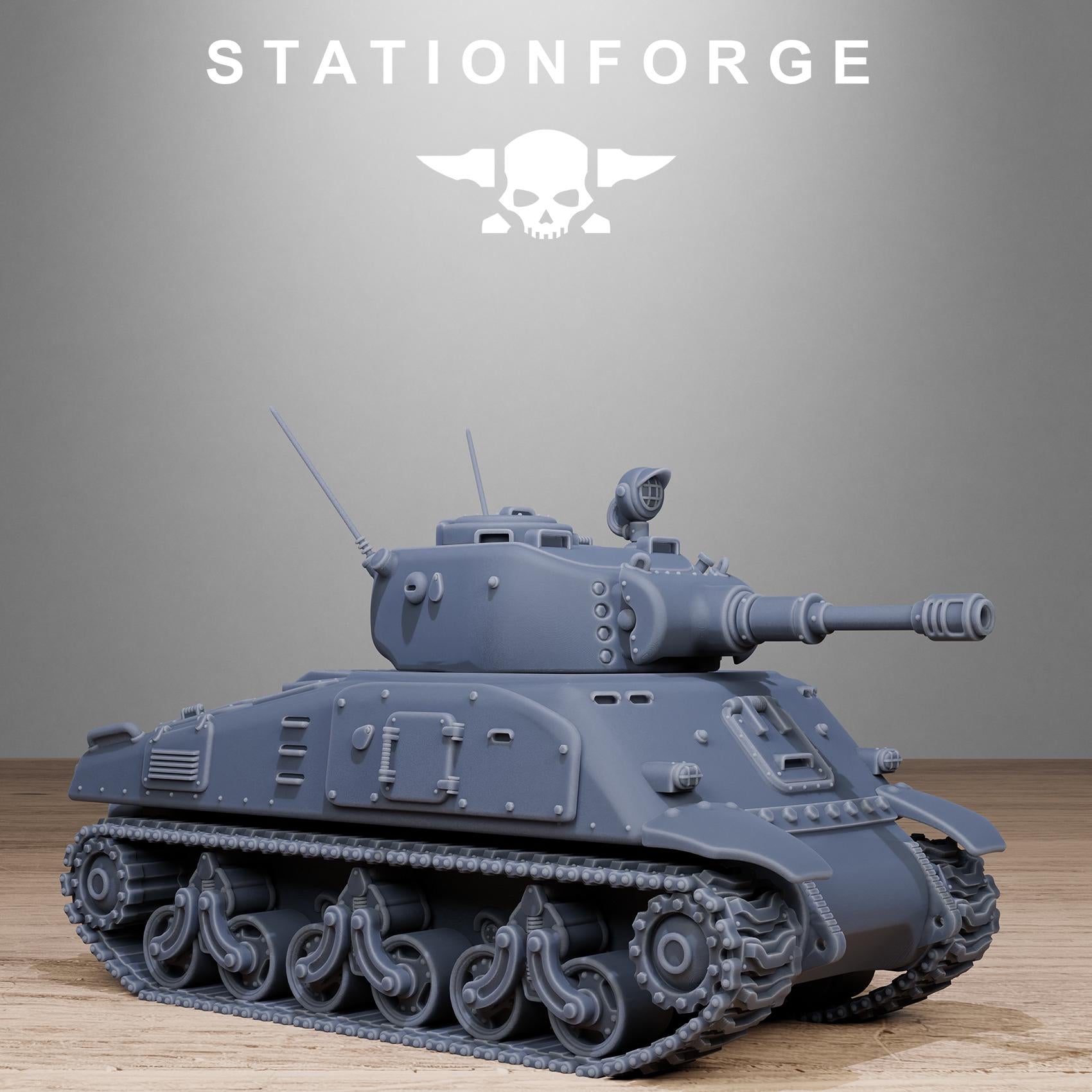 FreeGuard Battle Tank - in 12k -  by Station Forge