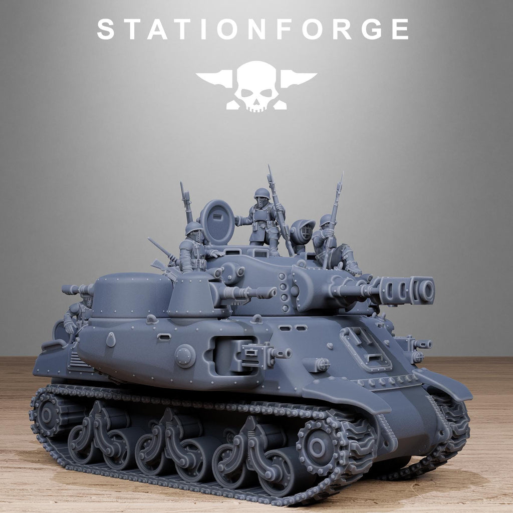 FreeGuard Battle Tank - in 12k -  by Station Forge