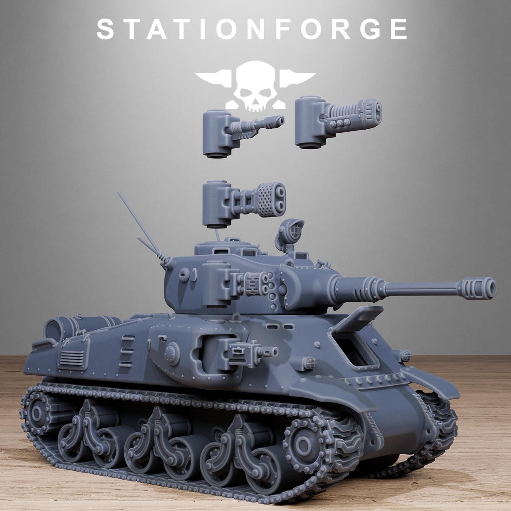 FreeGuard Battle Tank - in 12k -  by Station Forge