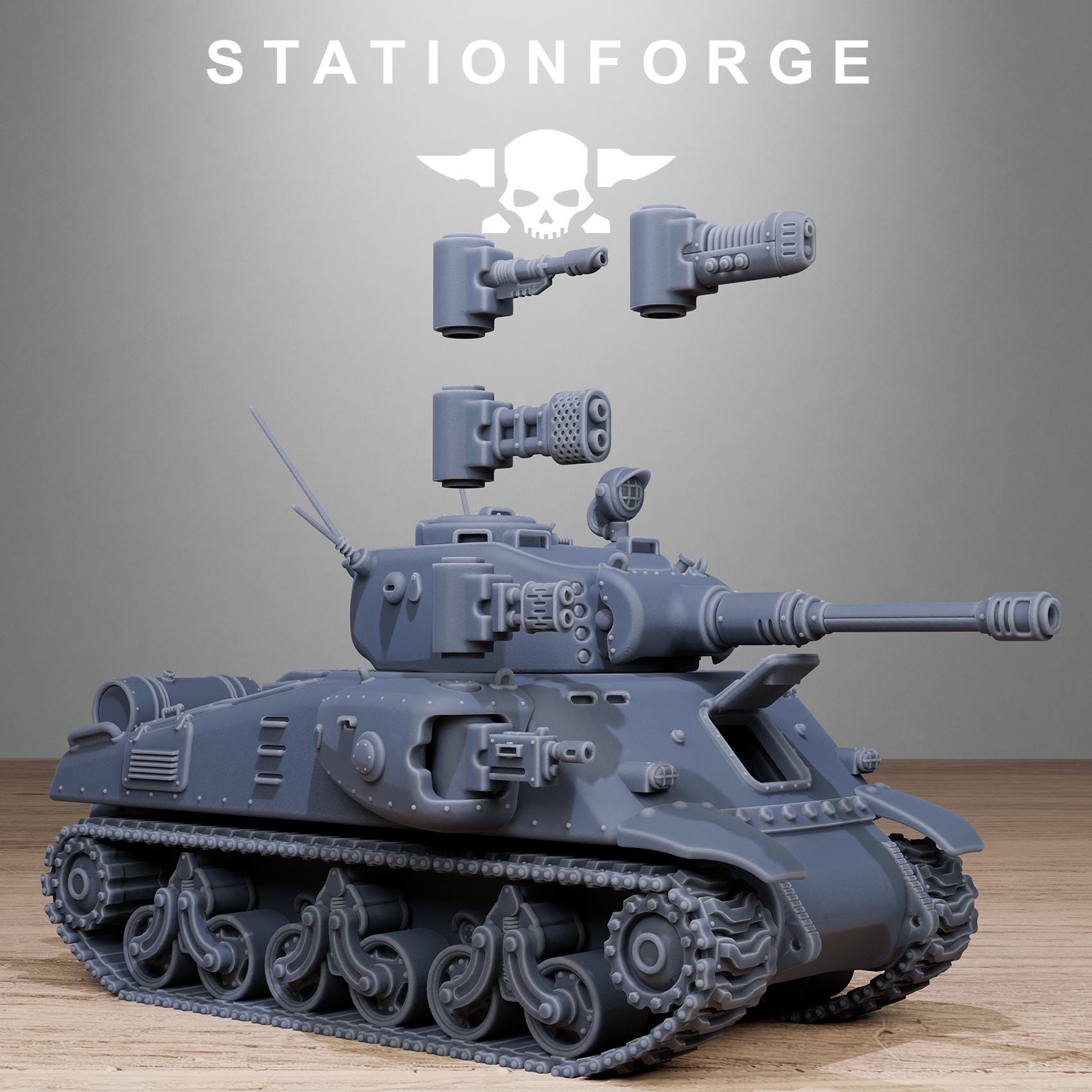 FreeGuard Battle Tank - in 12k -  by Station Forge