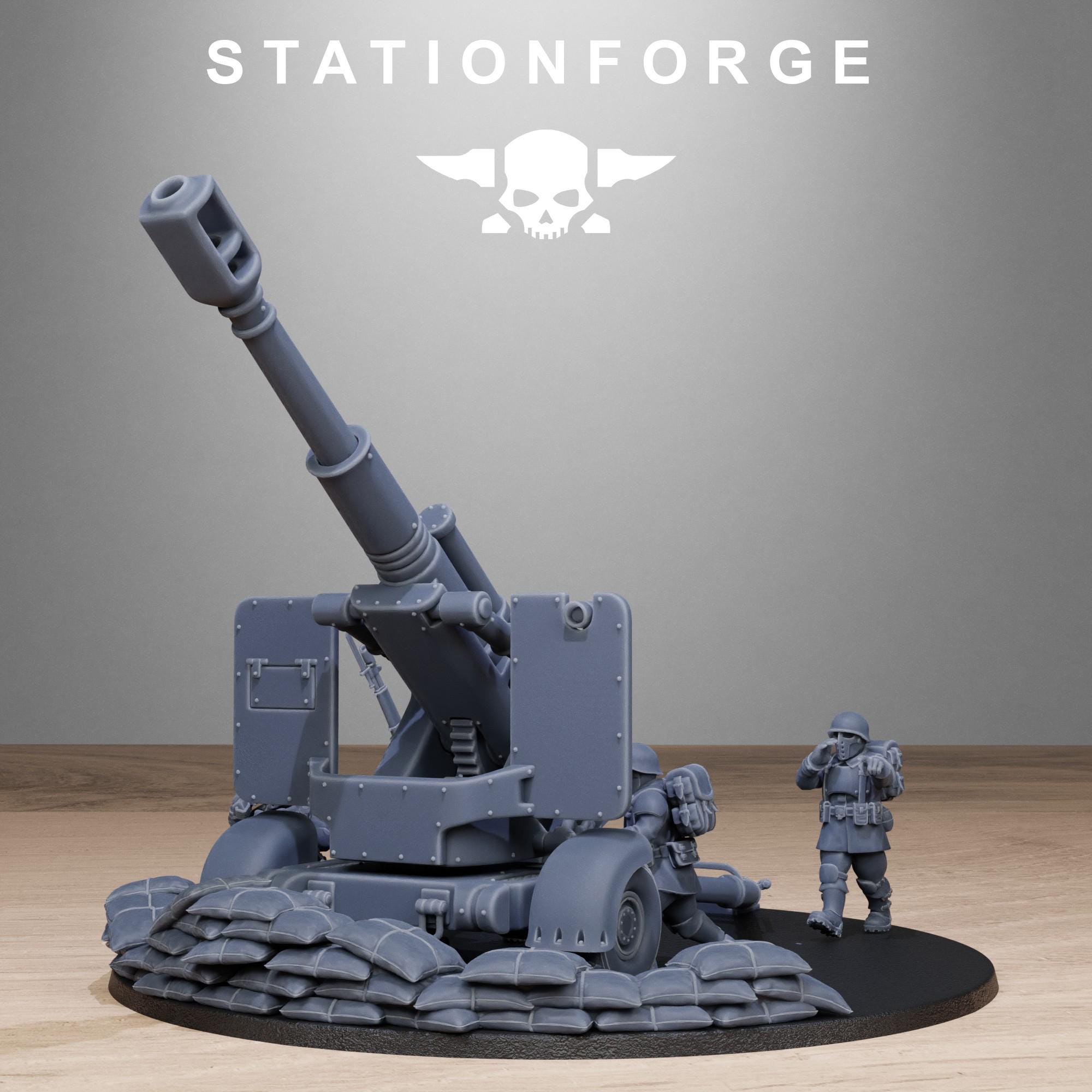FreeGuard Light Artillery - in 12k -  by Station Forge