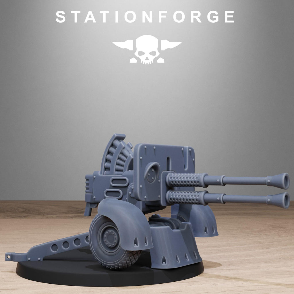 FreeGuard Light Machine Gun  3 models - in 12k - by Station Forge