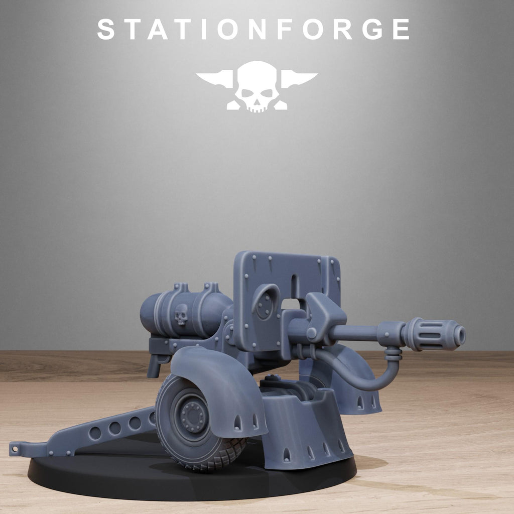 FreeGuard Light Machine Gun  3 models - in 12k - by Station Forge