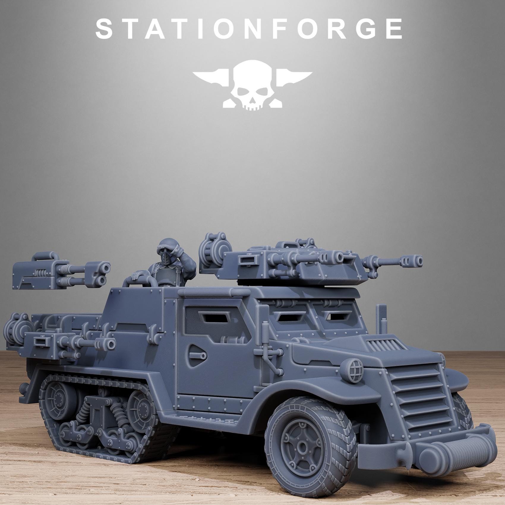 FreeGuard Half Track - in 12k -  by Station Forge