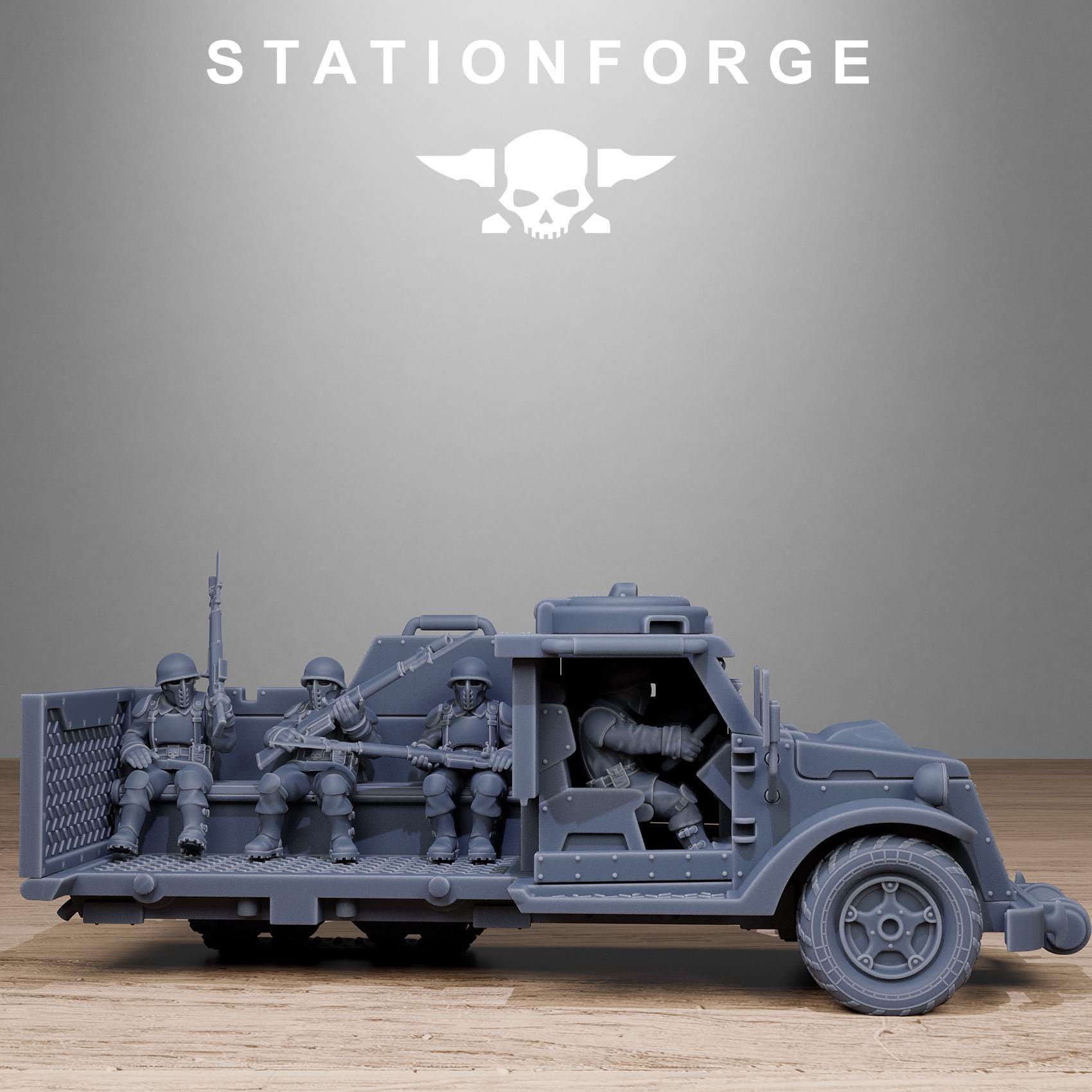 FreeGuard Half Track - in 12k -  by Station Forge