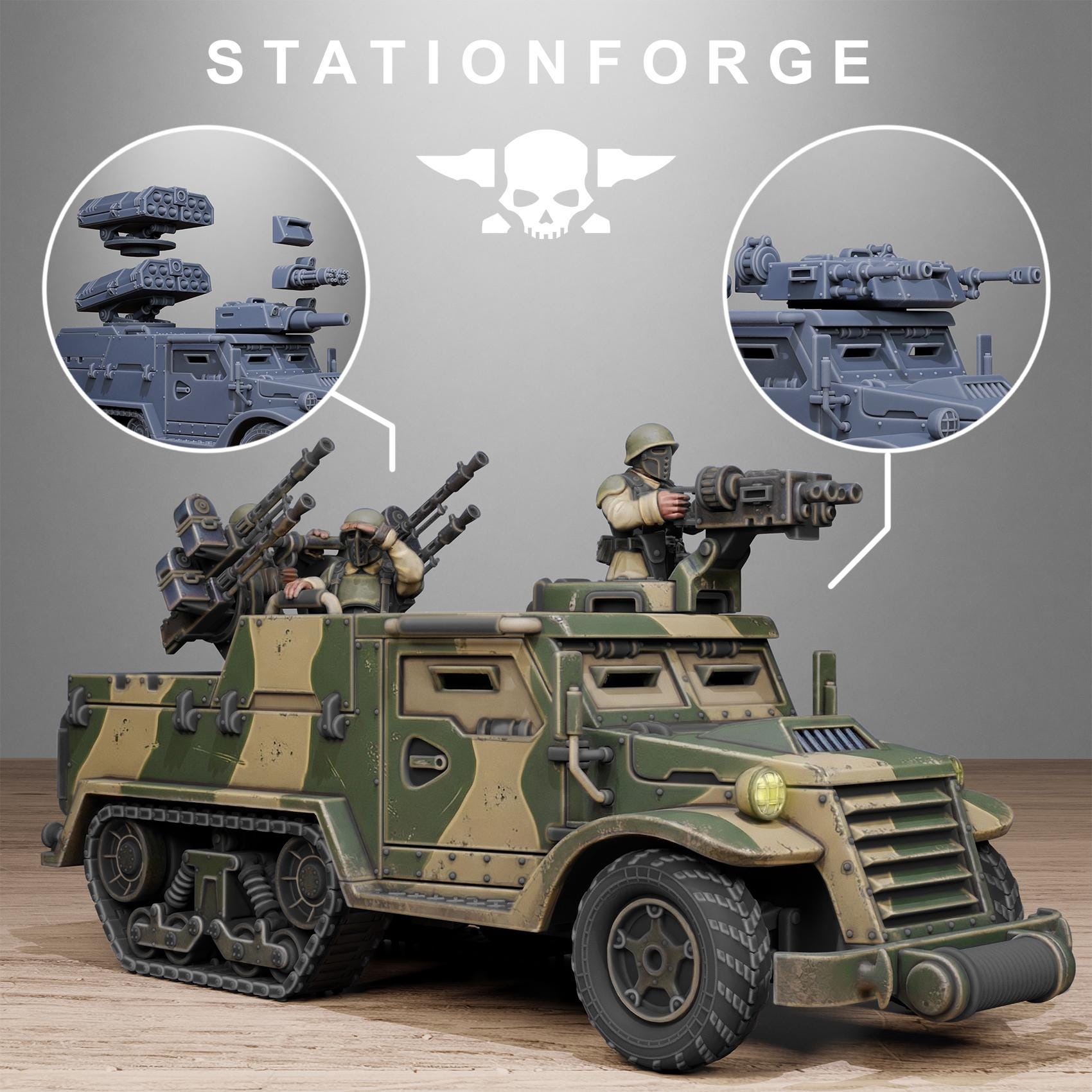 FreeGuard Half Track - in 12k -  by Station Forge