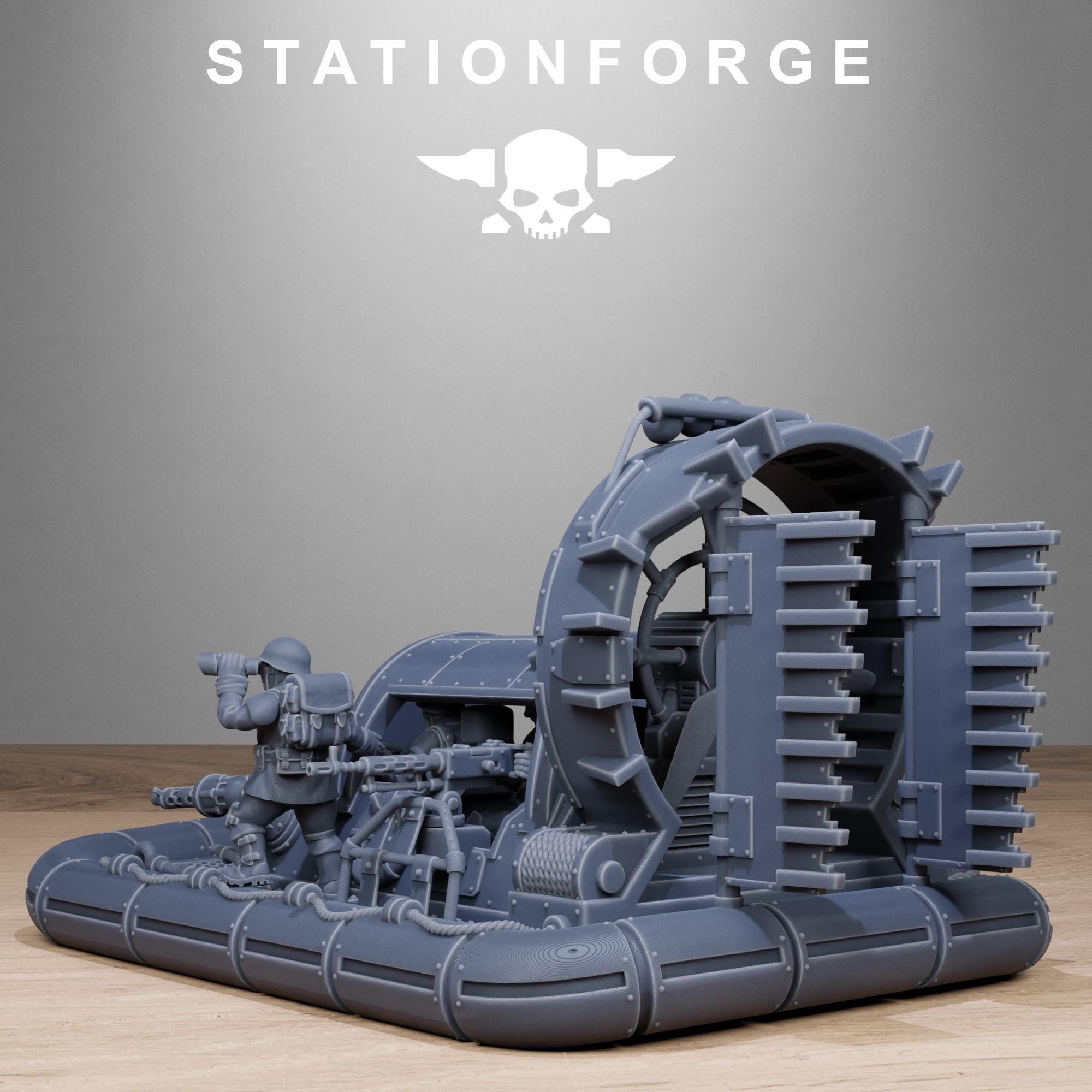 FreeGuard Hovercraft - in 12k -  by Station Forge