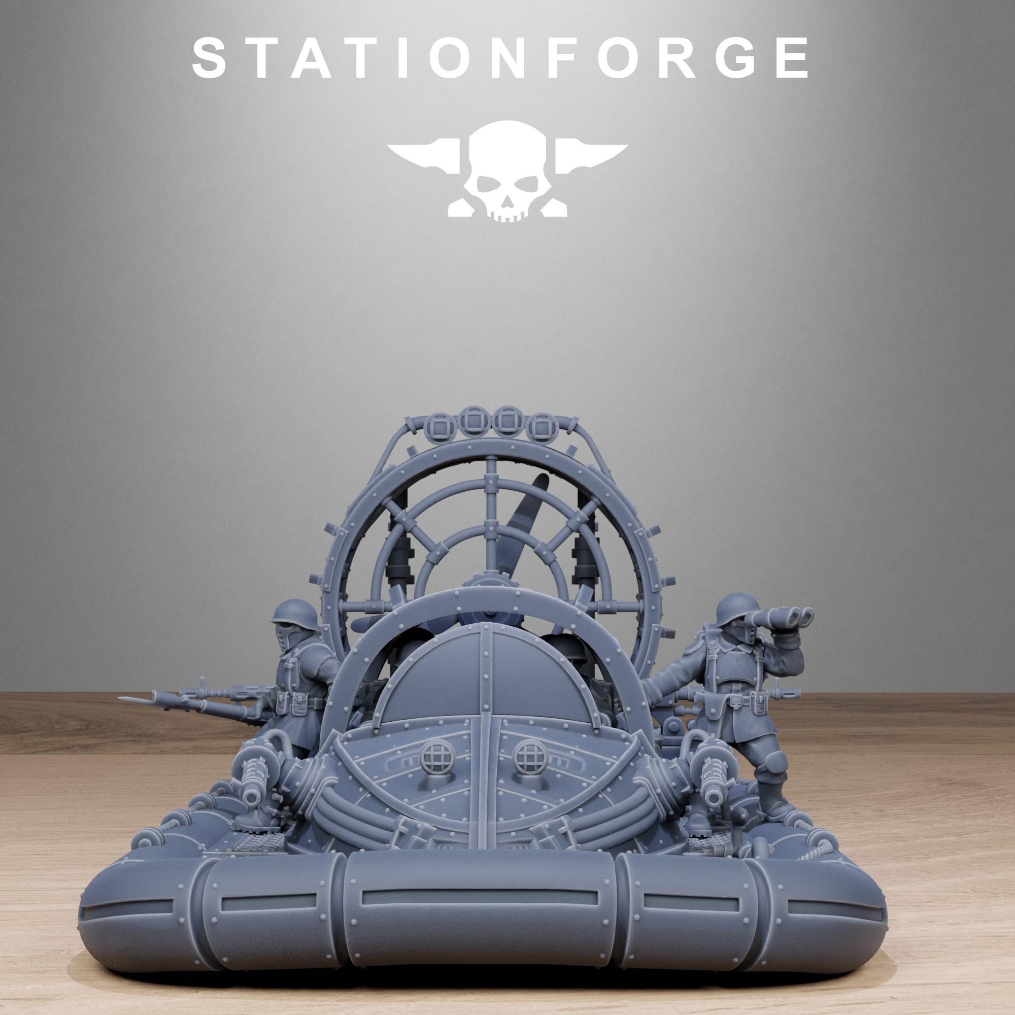 FreeGuard Hovercraft - in 12k -  by Station Forge