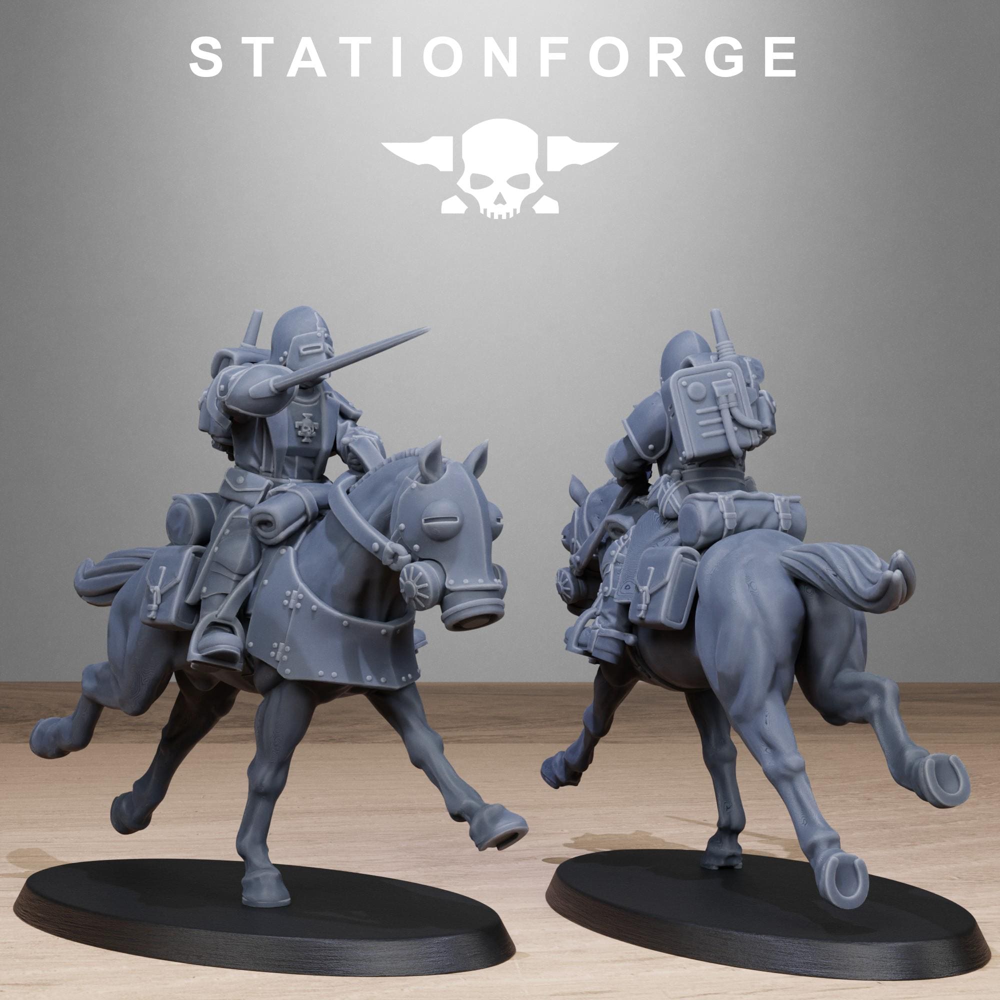 RoyalGuard Cavalry - in 12k - by Station Forge 2 variants