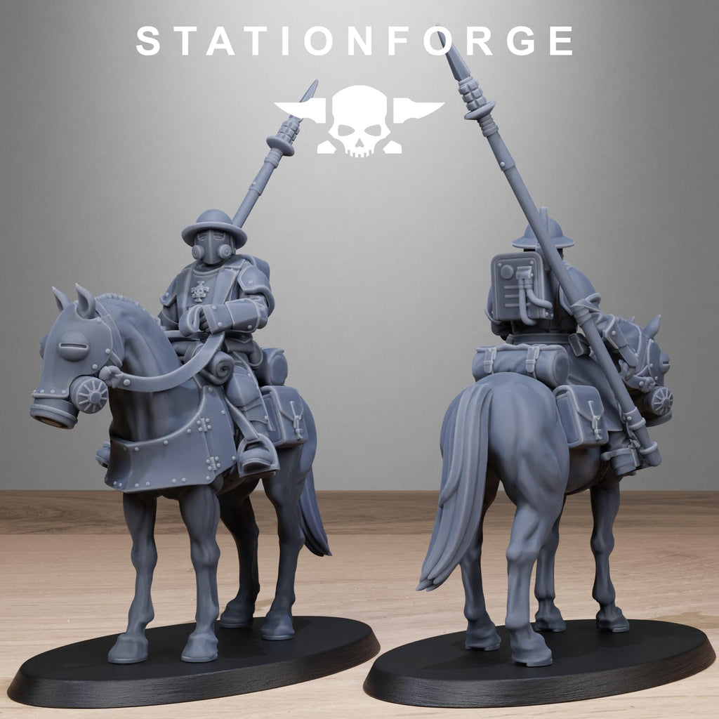 RoyalGuard Cavalry - in 12k - by Station Forge 2 variants