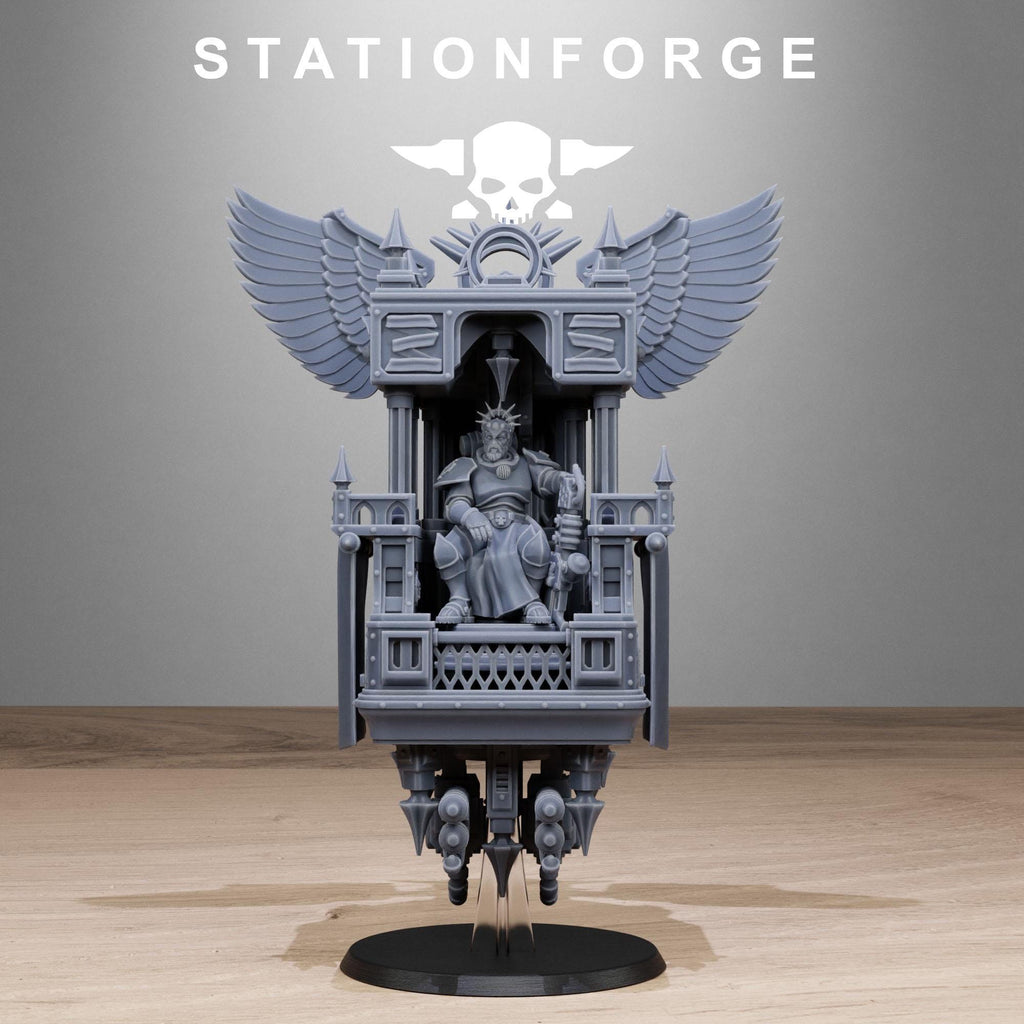 Vodalites Flying Throne - in 12k -  by Station Forge