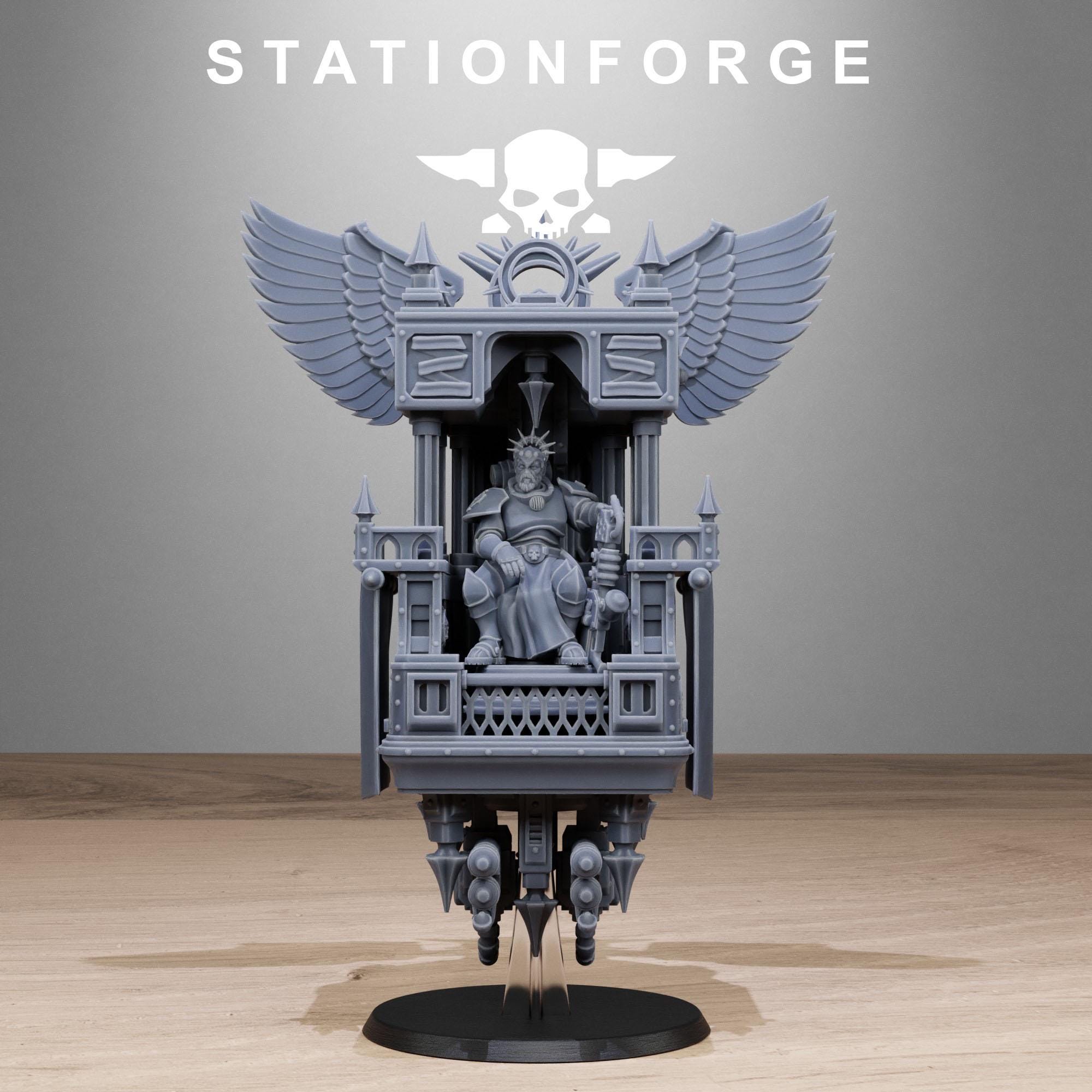 Vodalites Flying Throne - in 12k -  by Station Forge