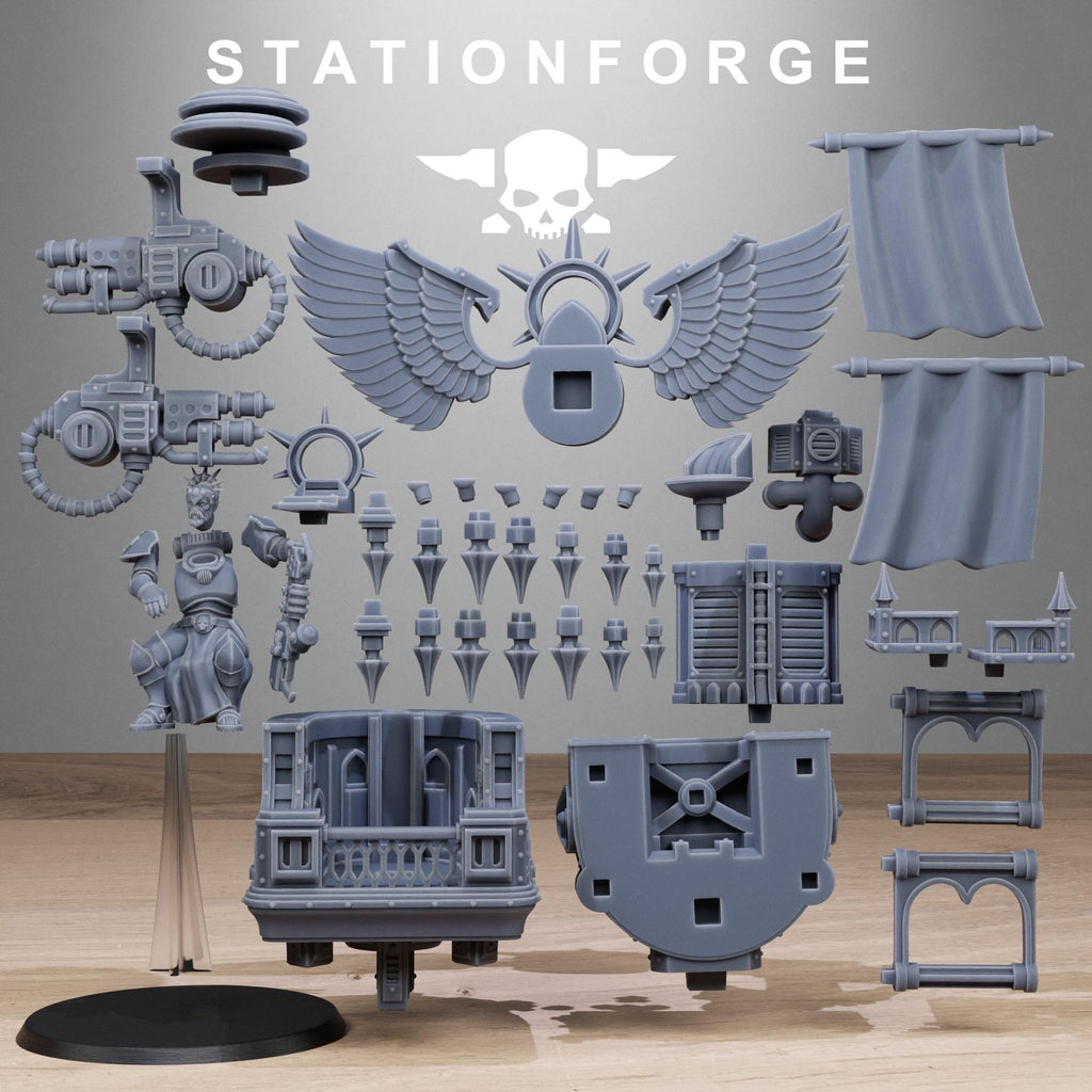 Vodalites Flying Throne - in 12k -  by Station Forge