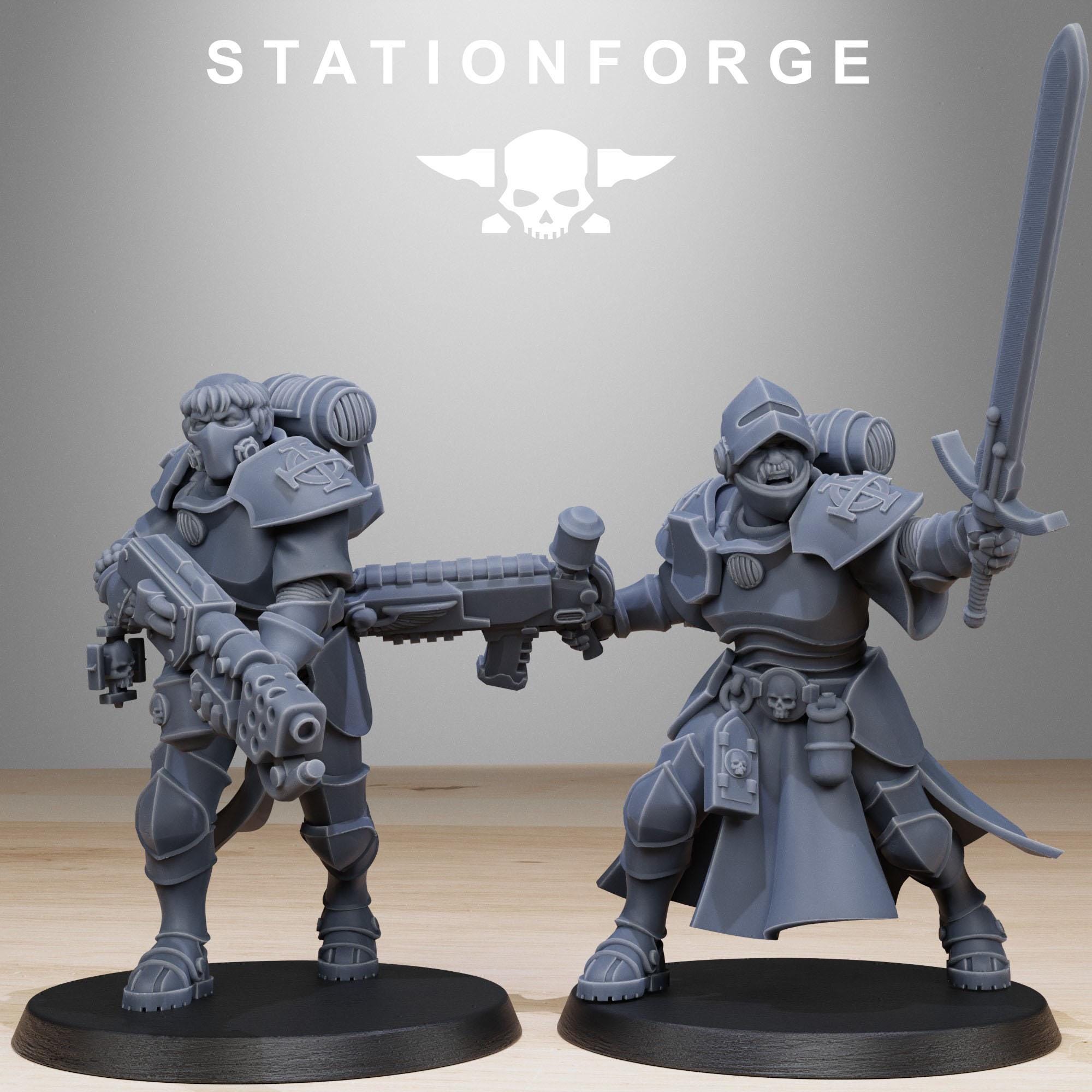 Vodalites Brotherhood 10 Models - in 12k - by Station Forge