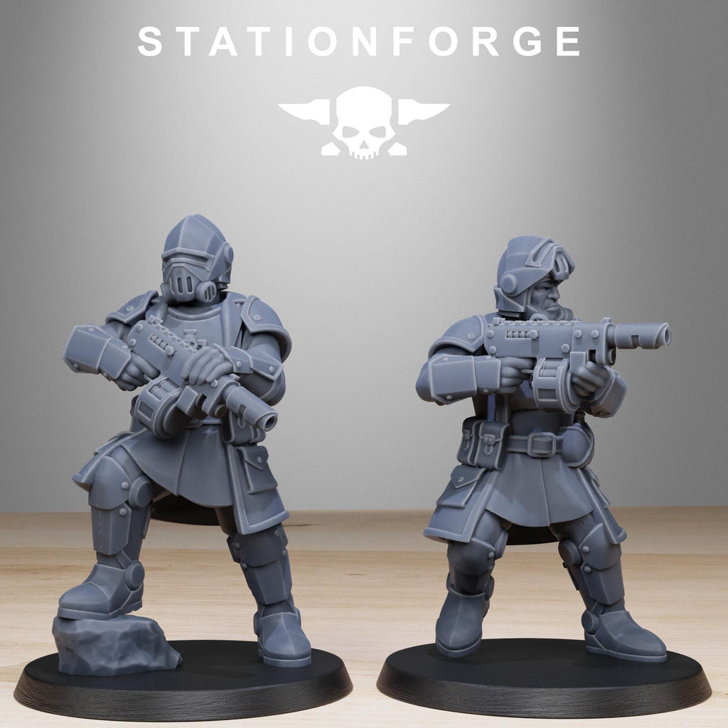 RoyalGuard Patrol 10 models  - in 12k - by Station Forge