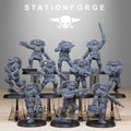 Vaskar Jump Squad  10 models  - in 12k - by Station Forge