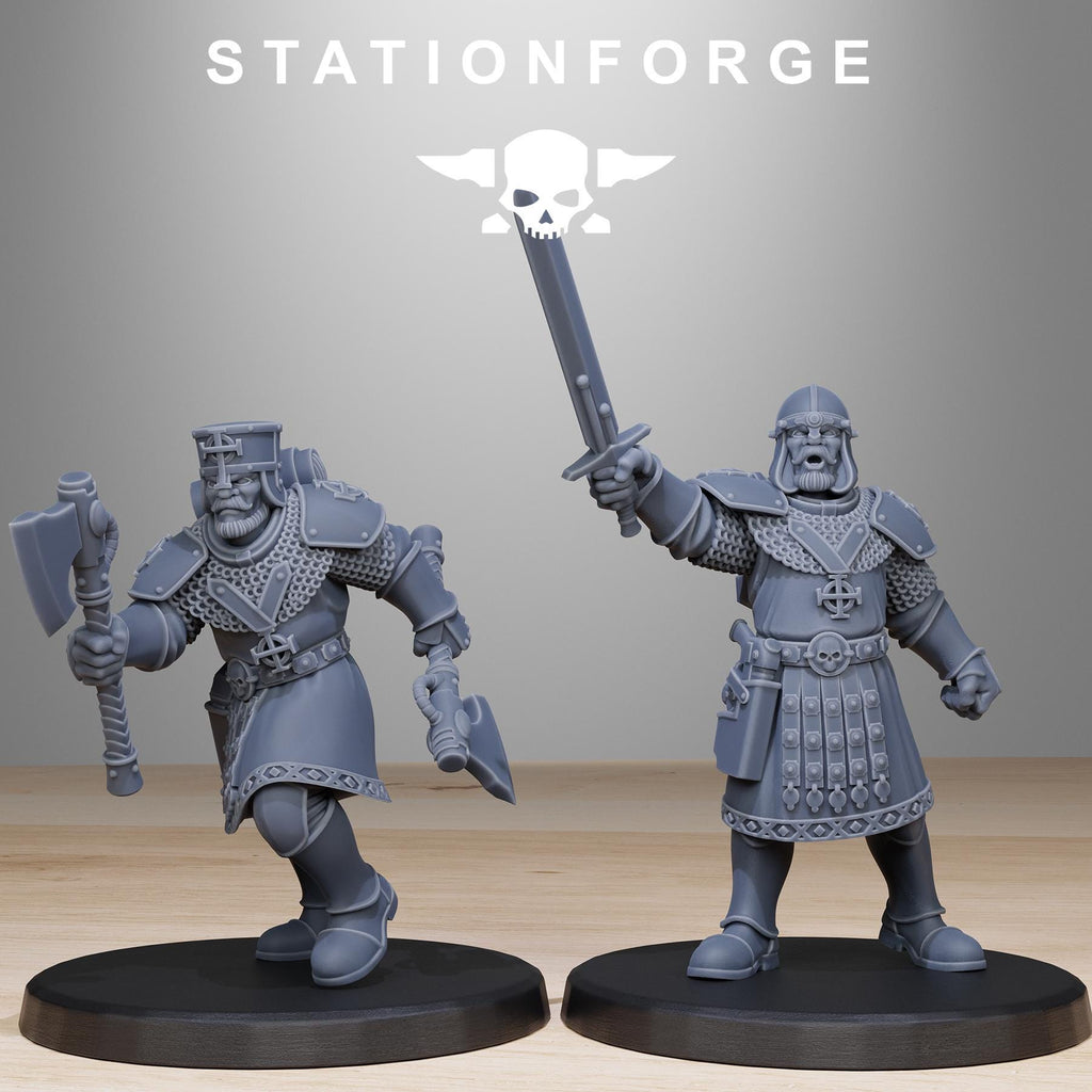 Vodalites Melee Infantry 10 Models - in 12k - by Station Forge
