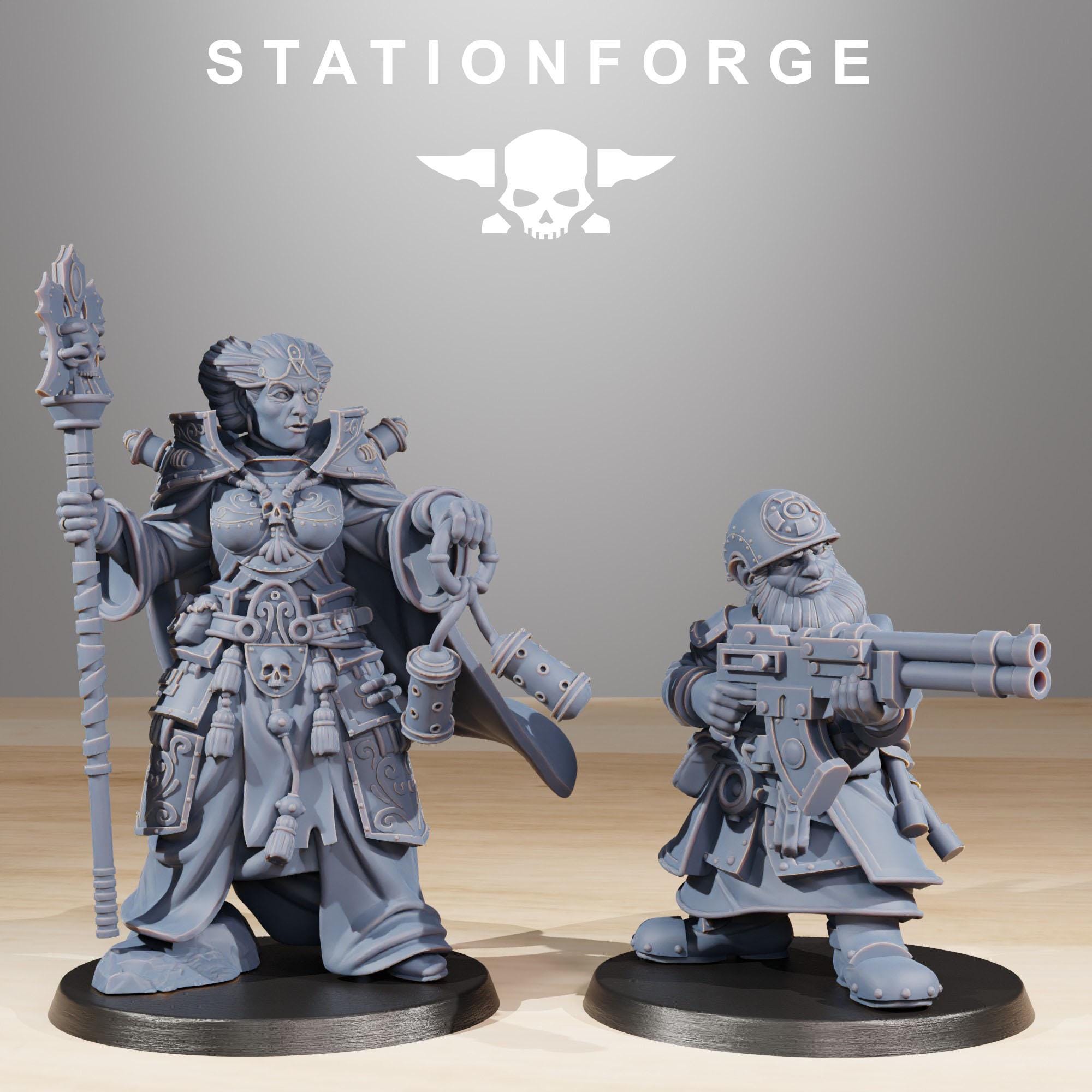 RoyalGuard Elites 10 models  - in 12k - by Station Forge