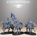 RoyalGuard Cavalry Commanders  - in 12k - by Station Forge 2 variants