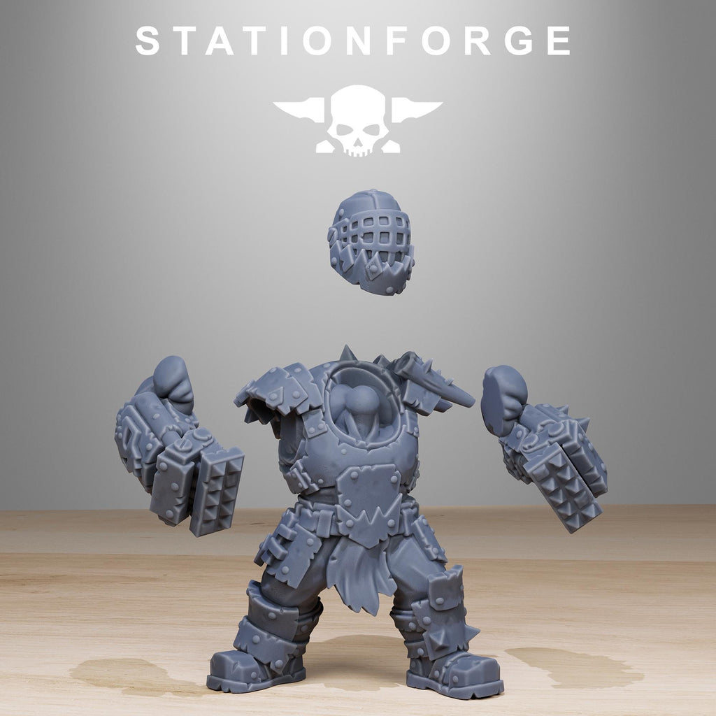Orkaz Smashers  8 Models - in 12k-  by Station Forge