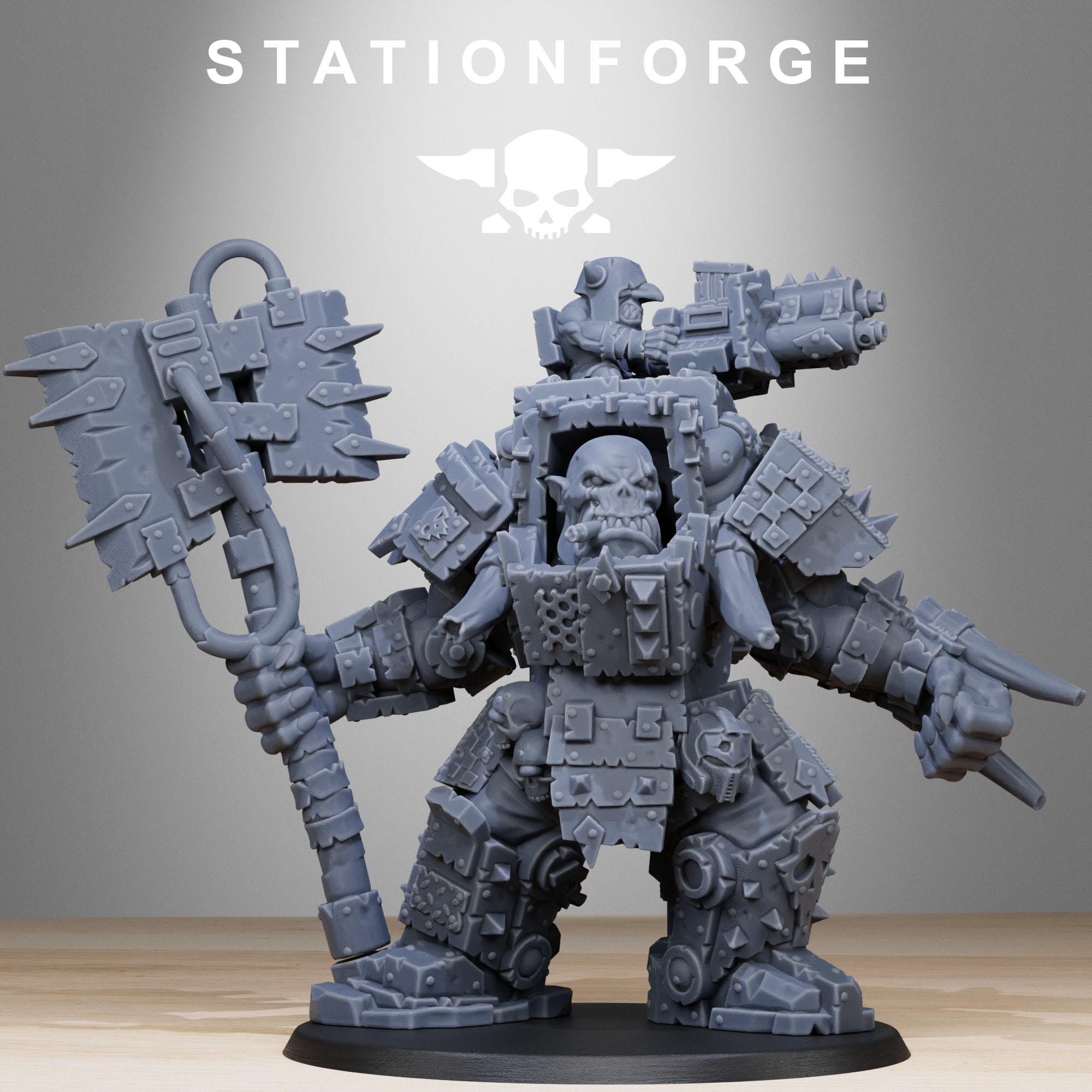 Orkaz Commander - in 12k - by Station Forge