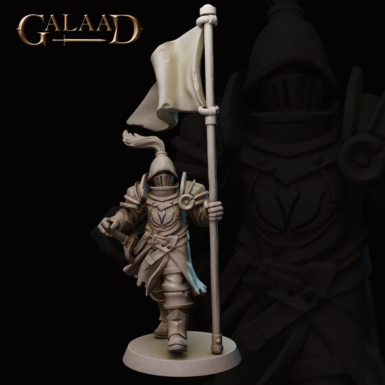 Escort the Queen - 9 models - 12k resin - galaad