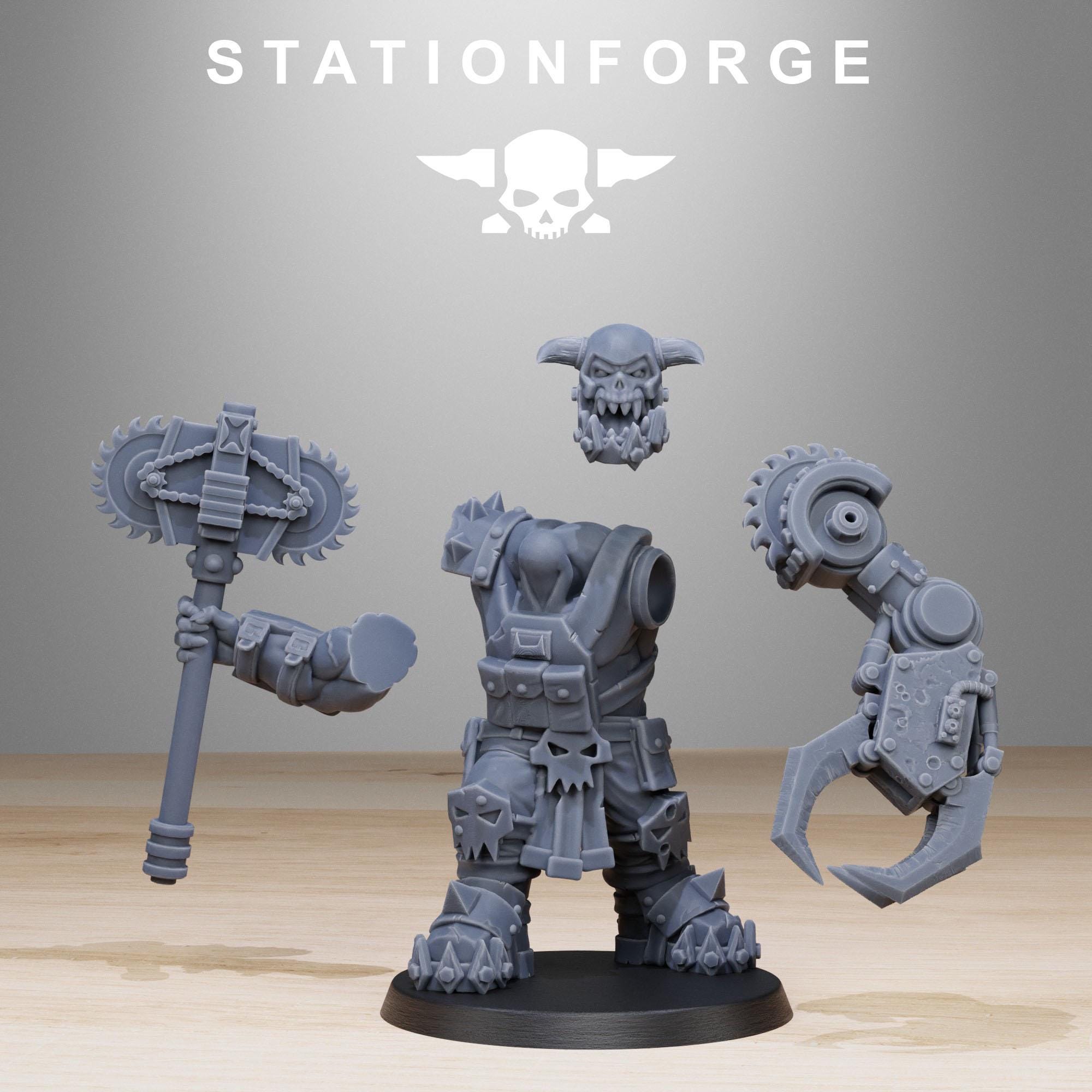 Orkaz Spec Team 10 models - in 12k - by station Forge