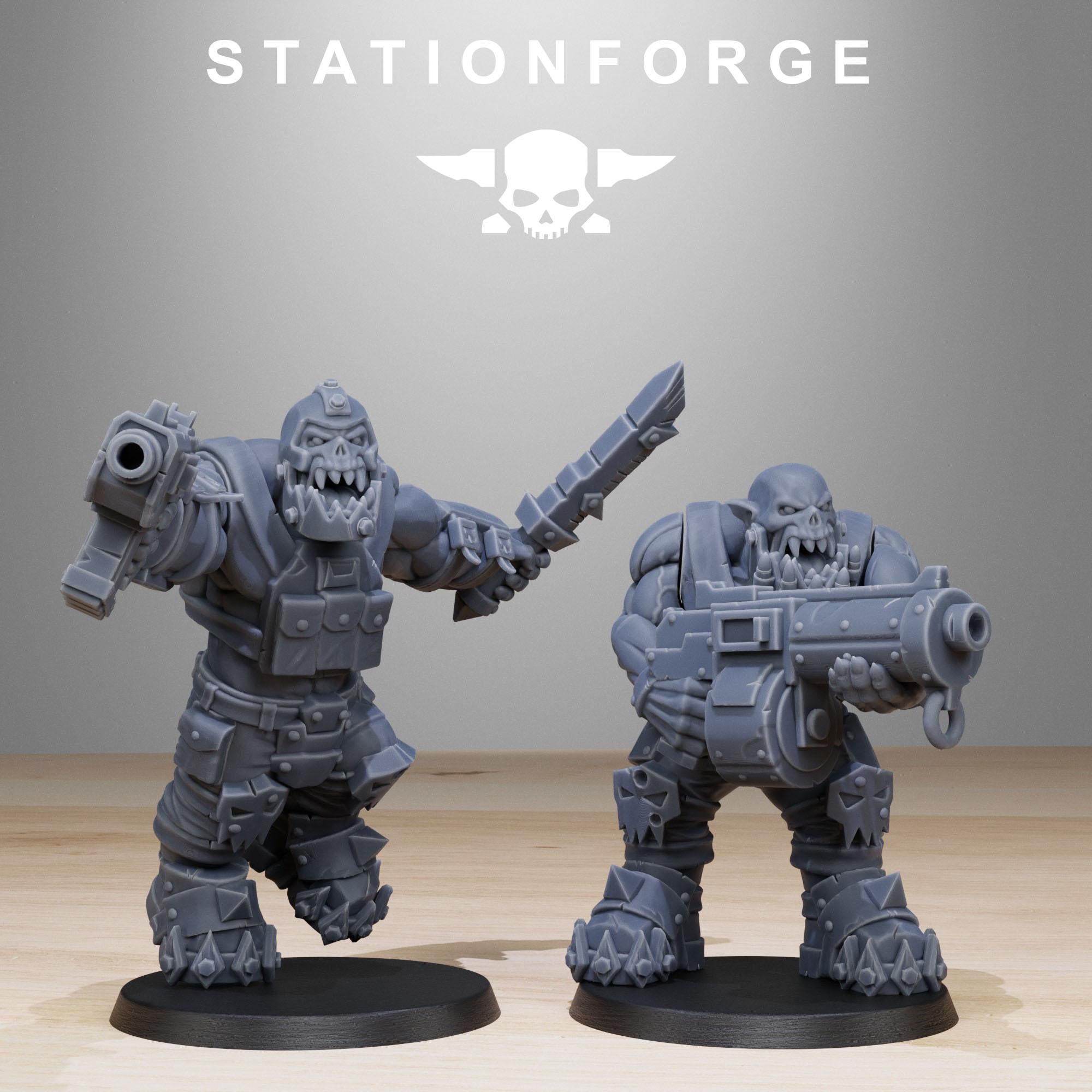 Orkaz Spec Team 10 models - in 12k - by station Forge