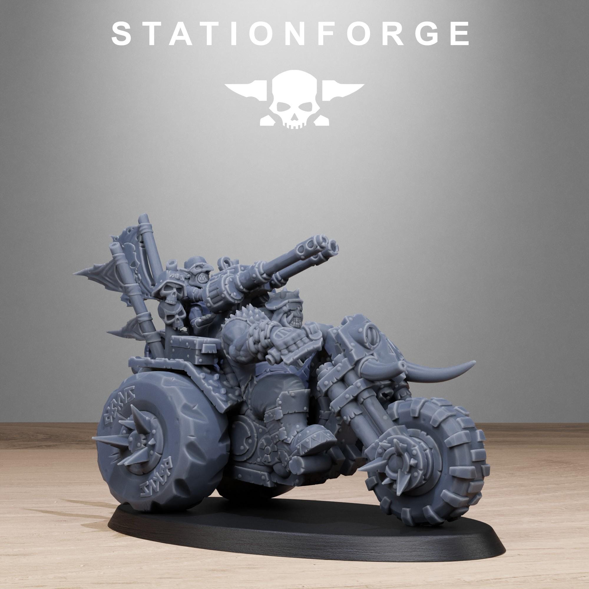 Orkaz Bikers 3 models - in 12k - by station Forge