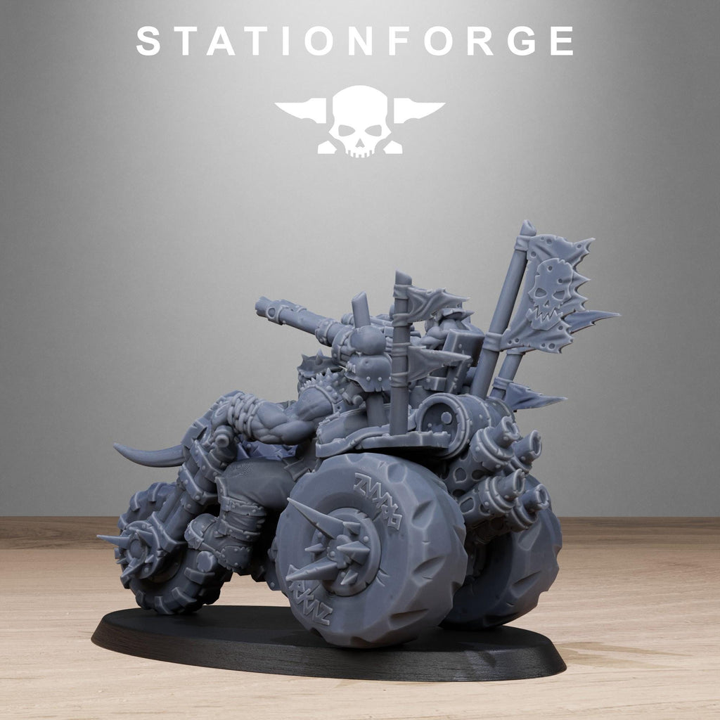 Orkaz Bikers 3 models - in 12k - by station Forge
