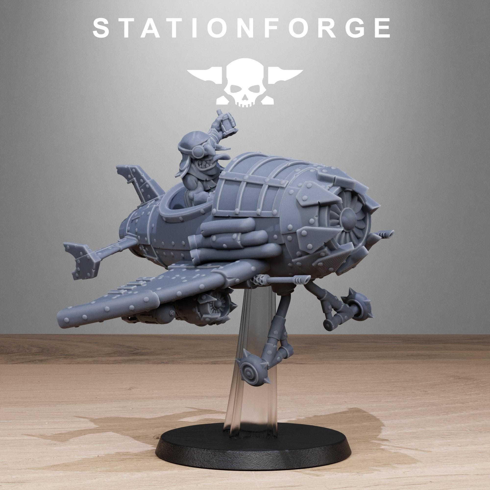 Orkaz Gobs Planes 3 models - in 12k - by station Forge