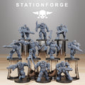 Orkaz Berserkers 10 Models - in 12k - by Station Forge