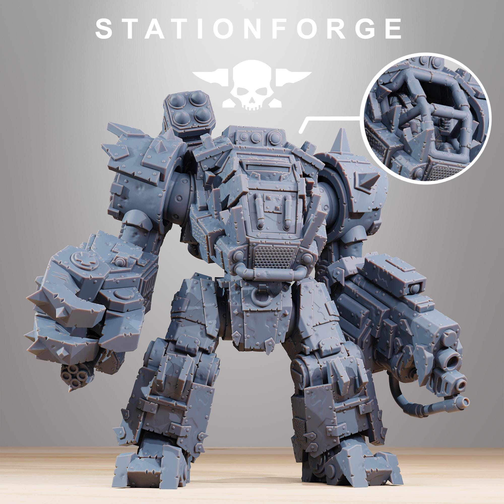 Orkaz Walkanator - in 12k - by Station Forge