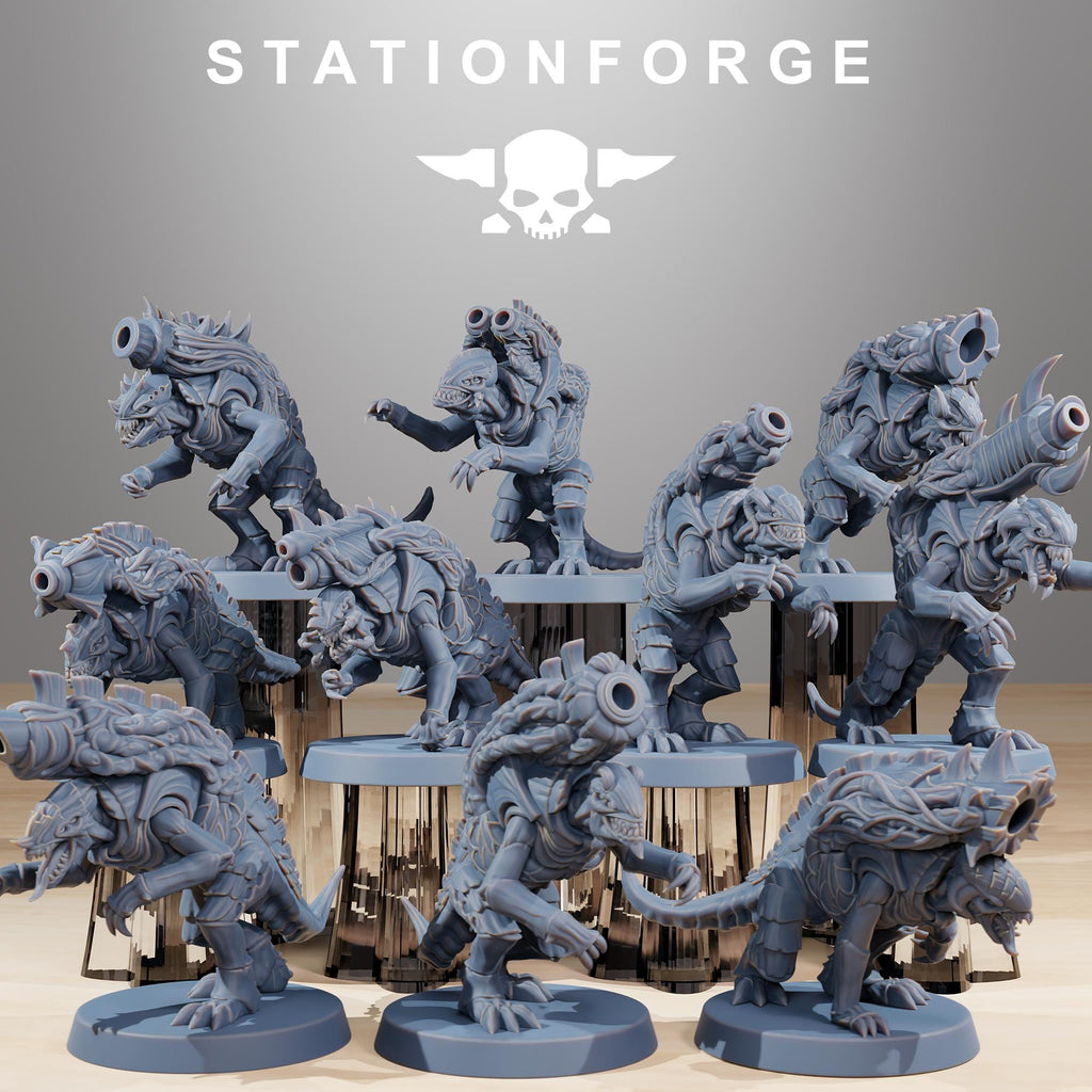 Xenarid Mortars - in 12k - by Station Forge