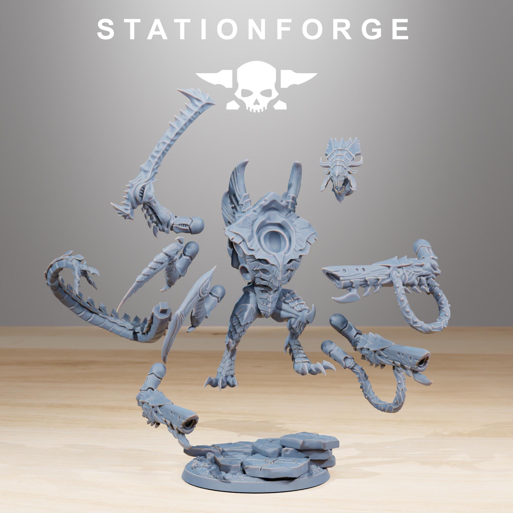 Xenarid Nyxar - in 12k - by Station Forge