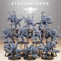 Xenarid Infantry 2.0 - in 12k - by Station Forge