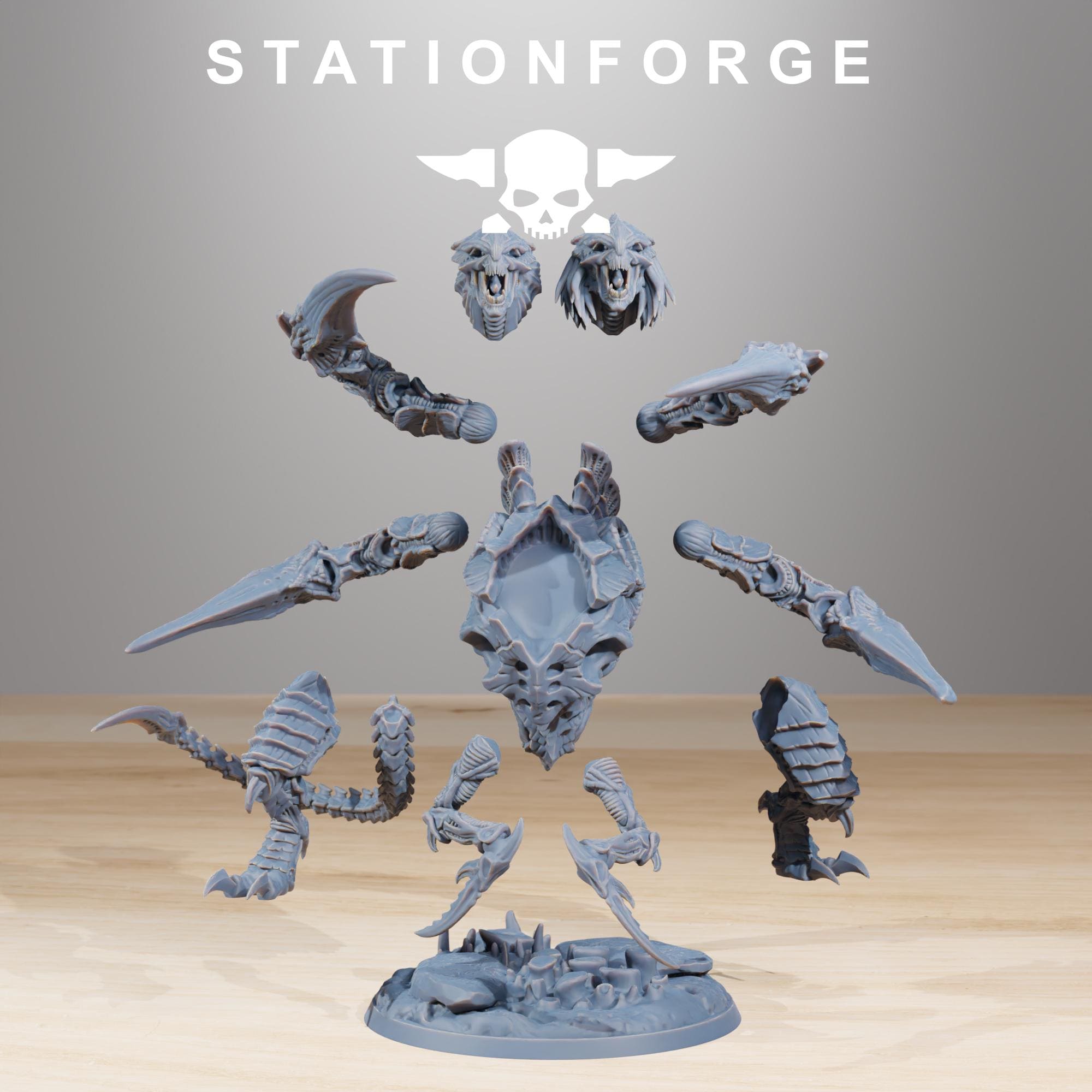 Xenarid Ravage Howler - in 12k - by Station Forge