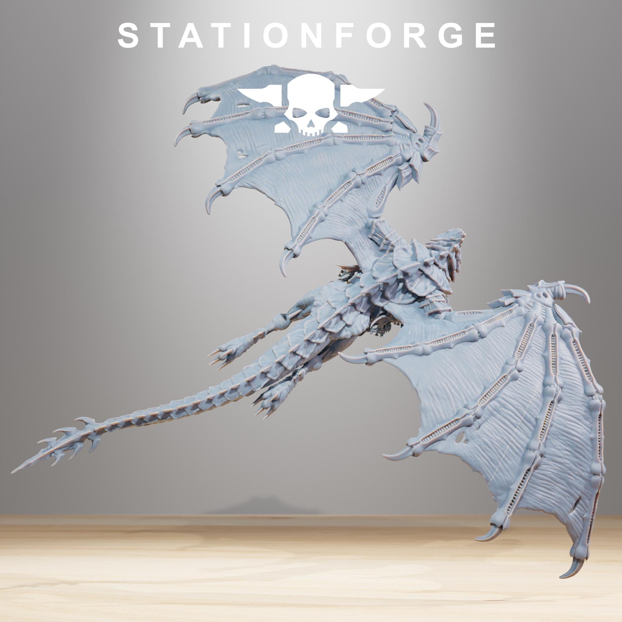 Xenarid Dragon - in 12k - by Station Forge