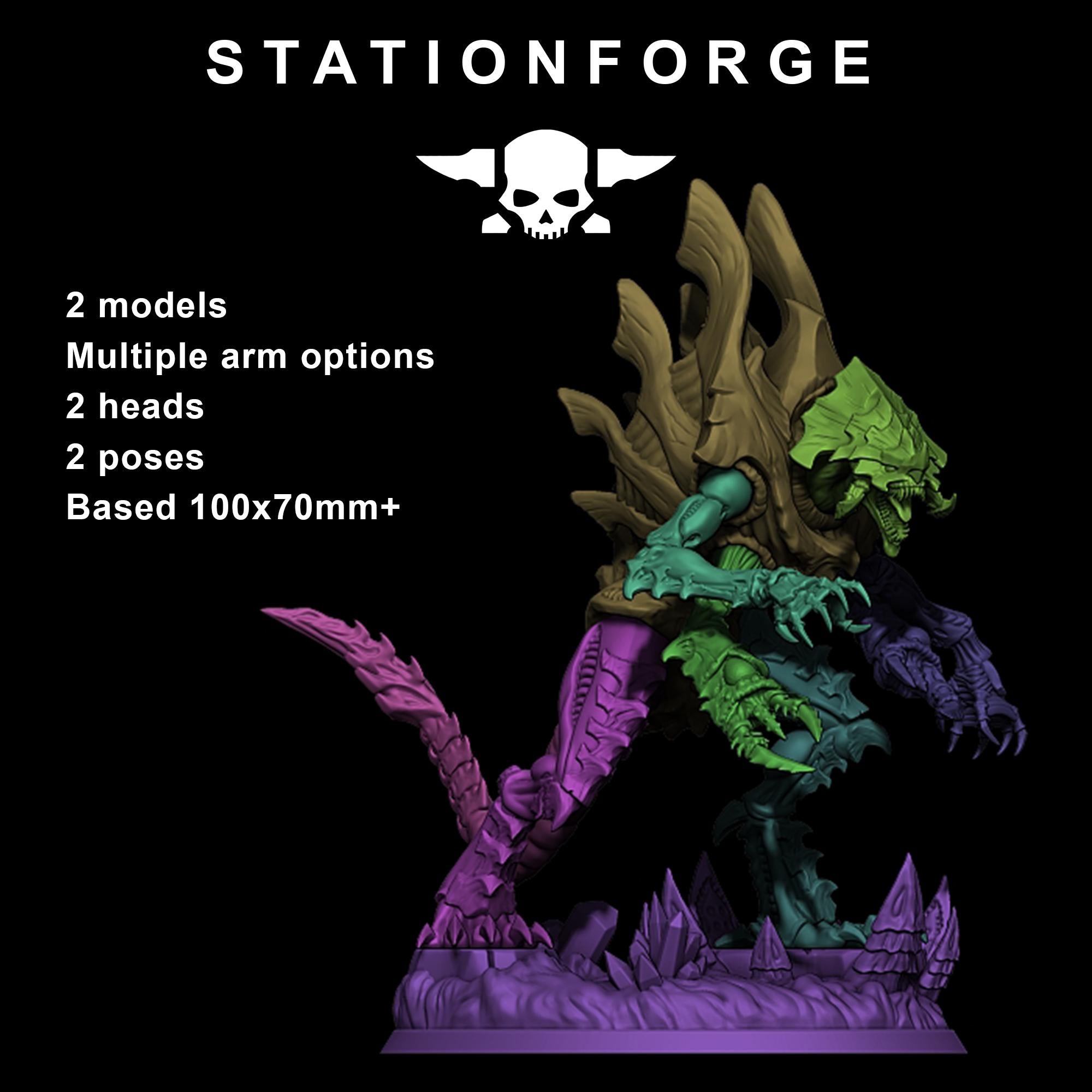 Xenarid Devourers - in 12k - by Station Forge