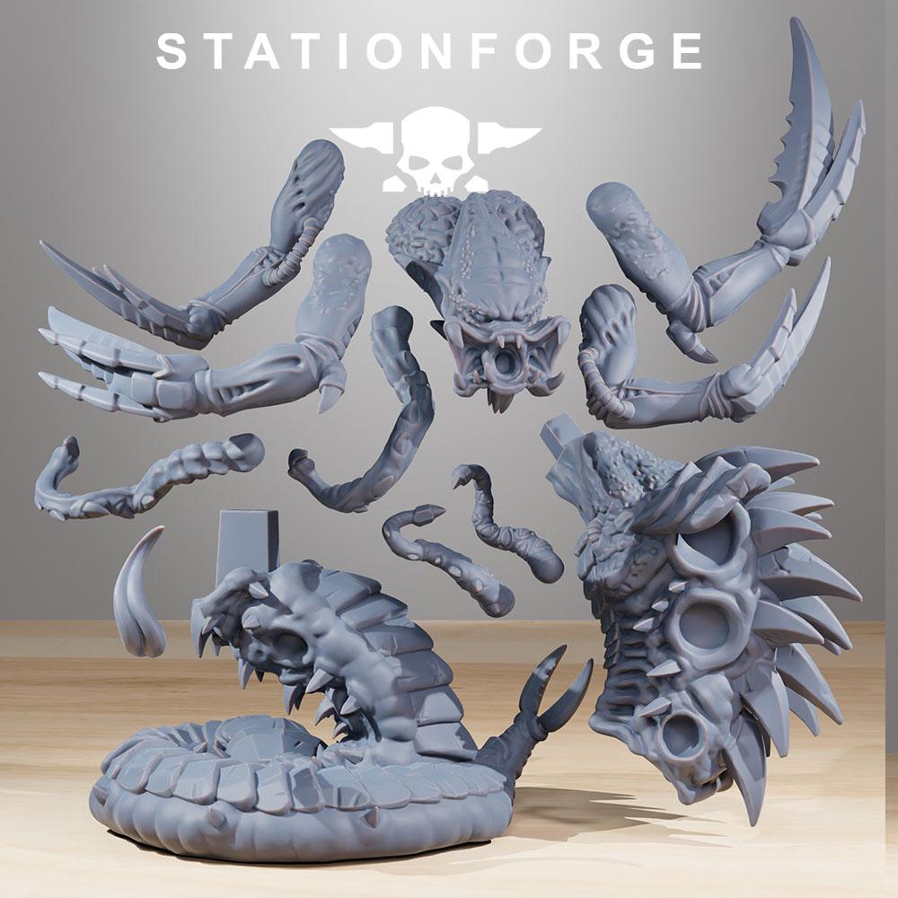 Xenarid Brainiac - in 12k - by Station Forge