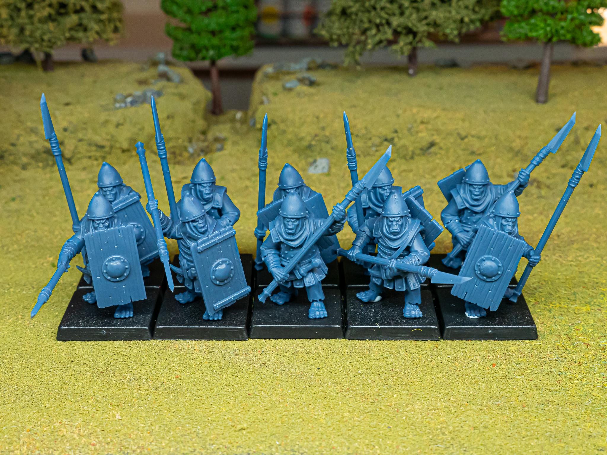 Hobgoblin Spearmen - in 12k by Highlands Miniatures