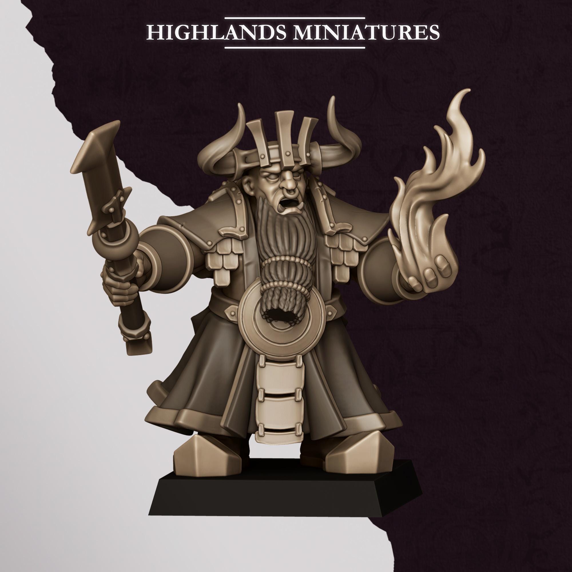 Marduk Sorcerer 2  - in 12k- by Highlands Miniatures