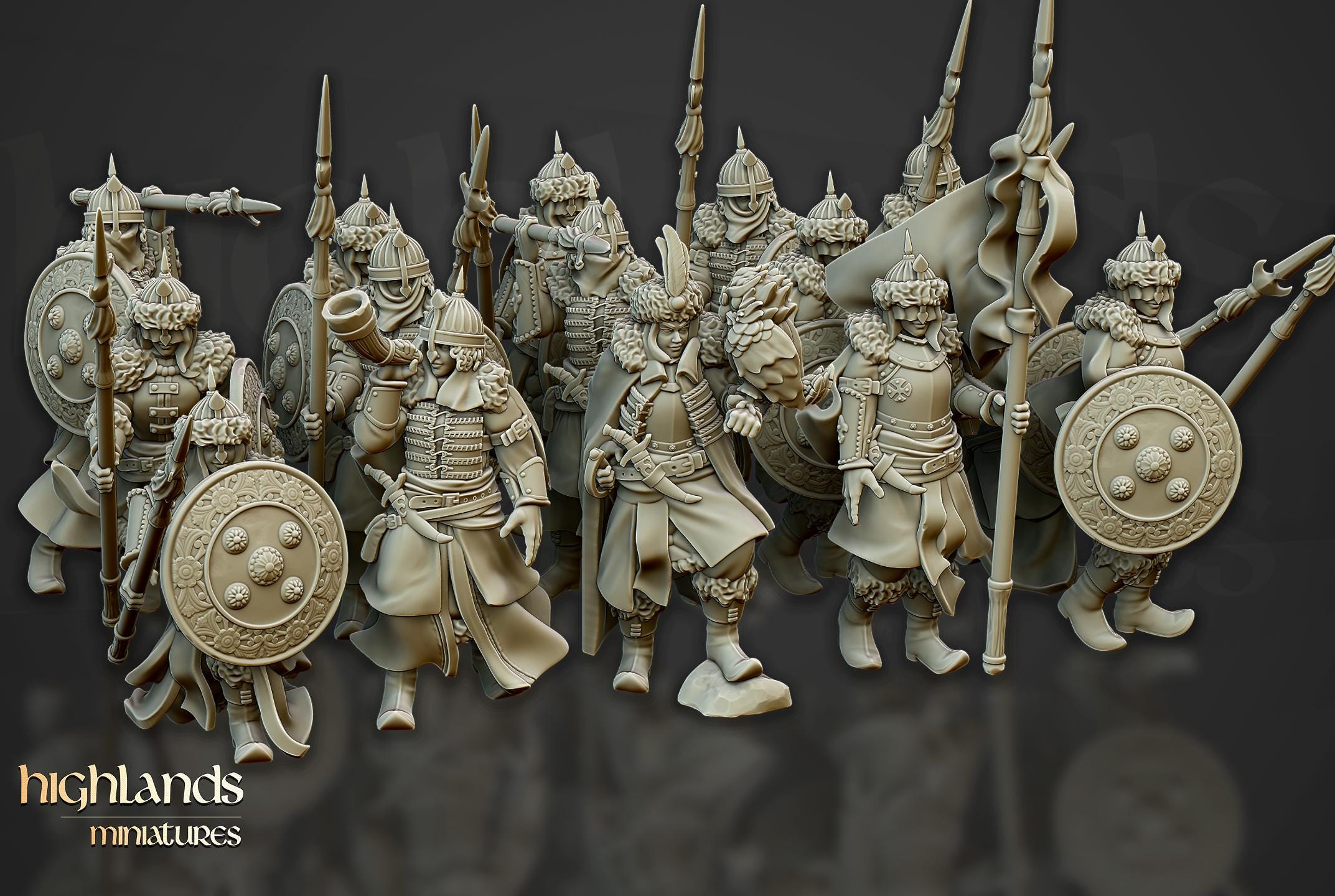 Daughters of Volhynia - 12K Resin Print - Highlands Miniatures