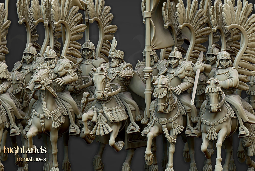 Winged Hussars of Volhynia - in 12k- by Highlands Miniatures