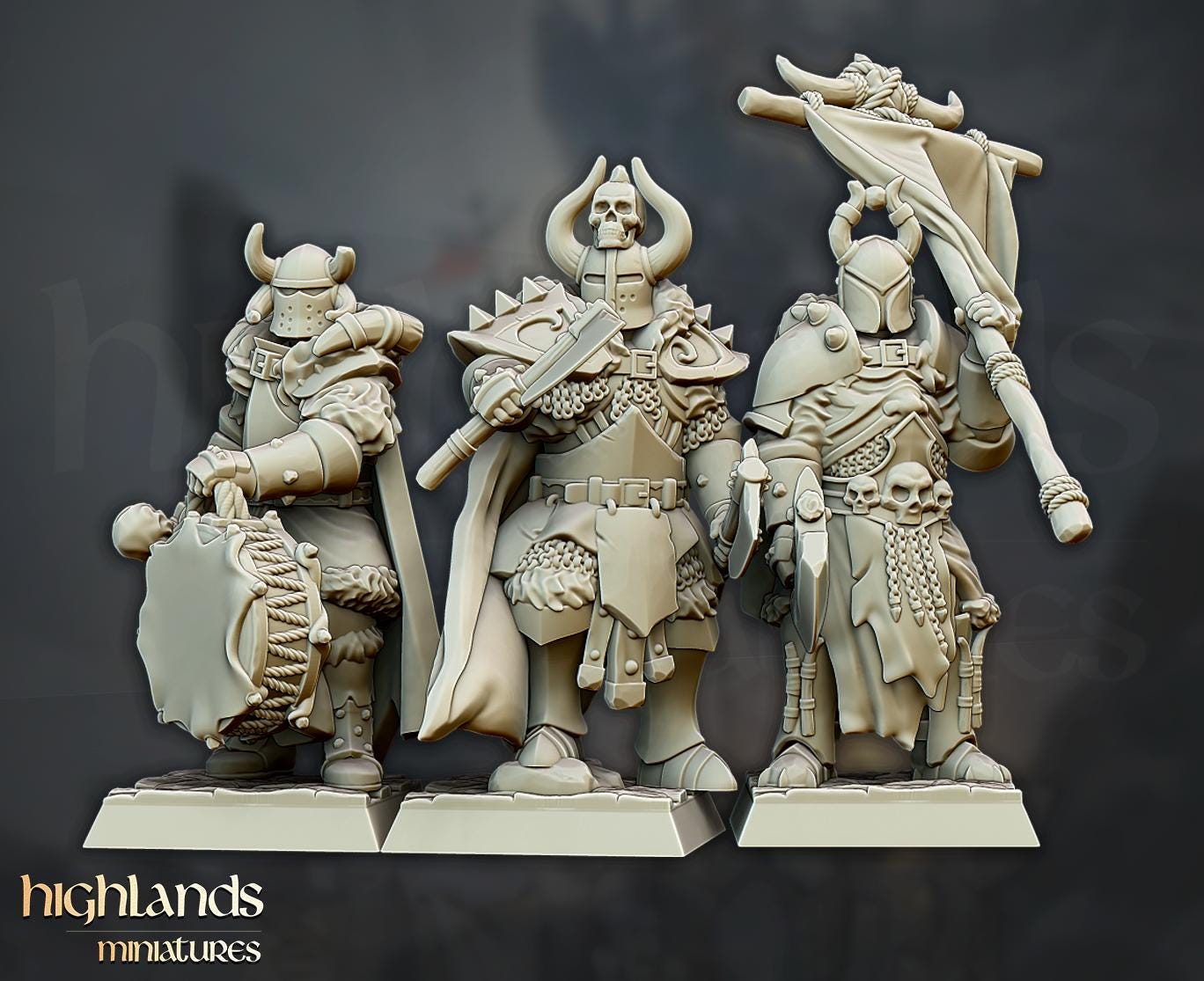 Varyag Warriors - in 12k by Highlands Miniatures