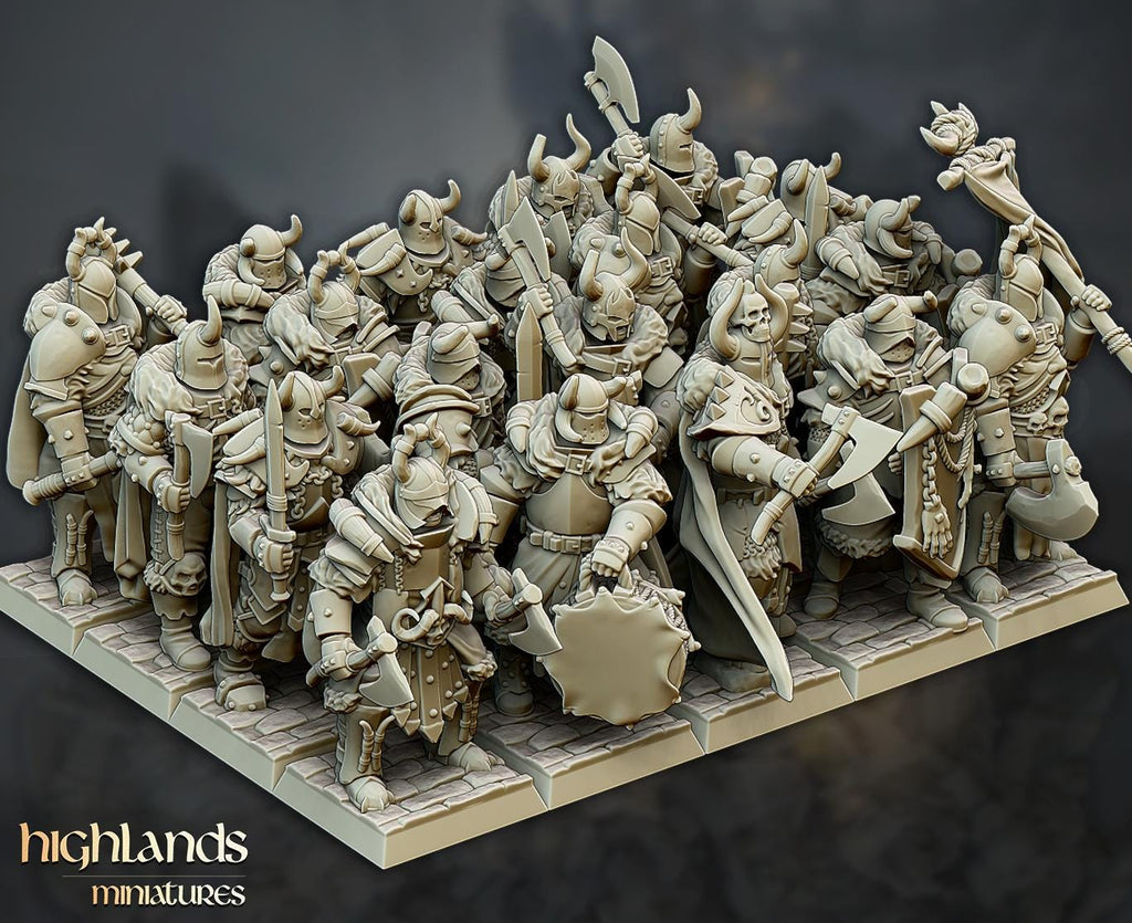 Varyag Warriors - in 12k by Highlands Miniatures