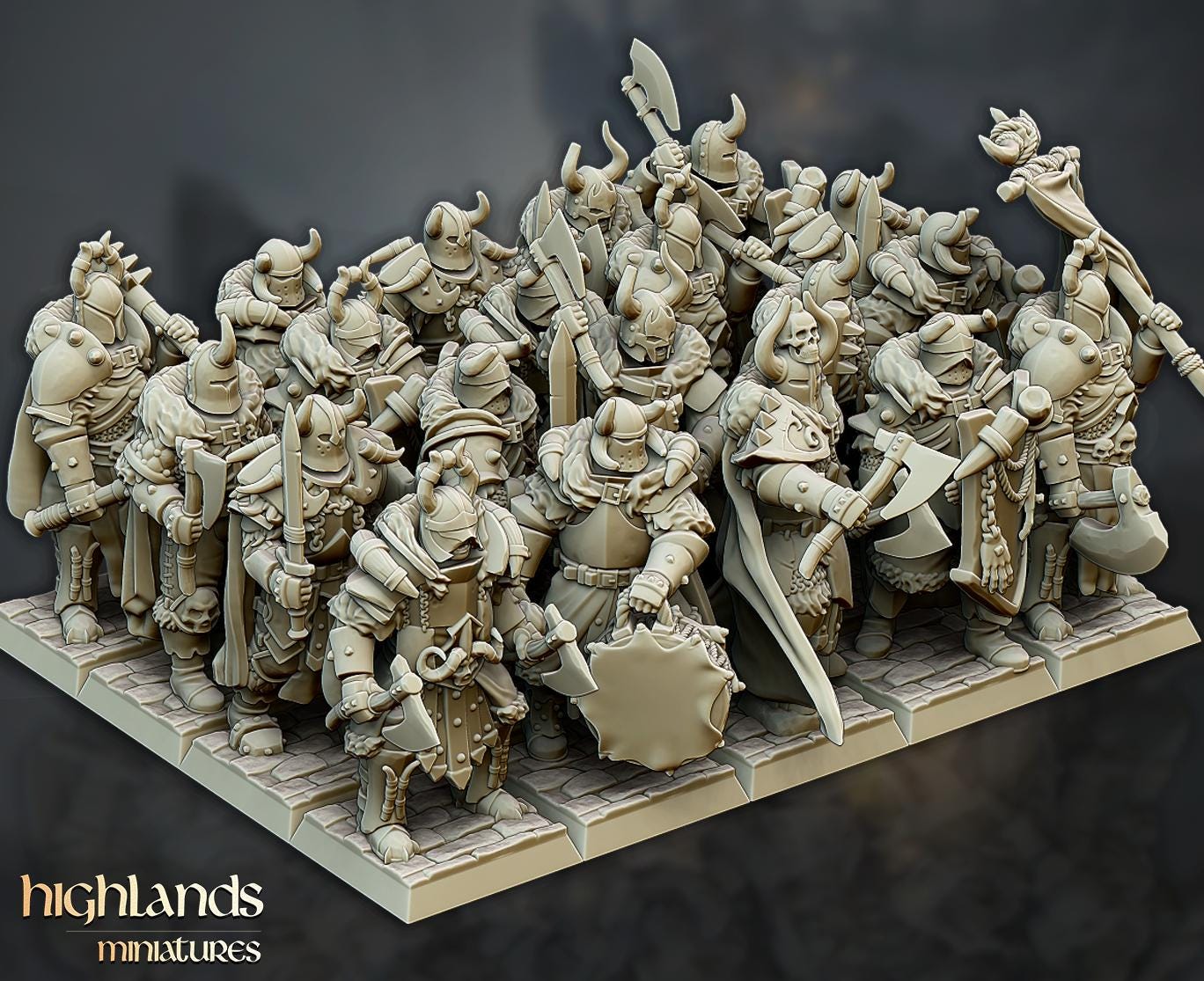 Varyag Warriors - in 12k by Highlands Miniatures